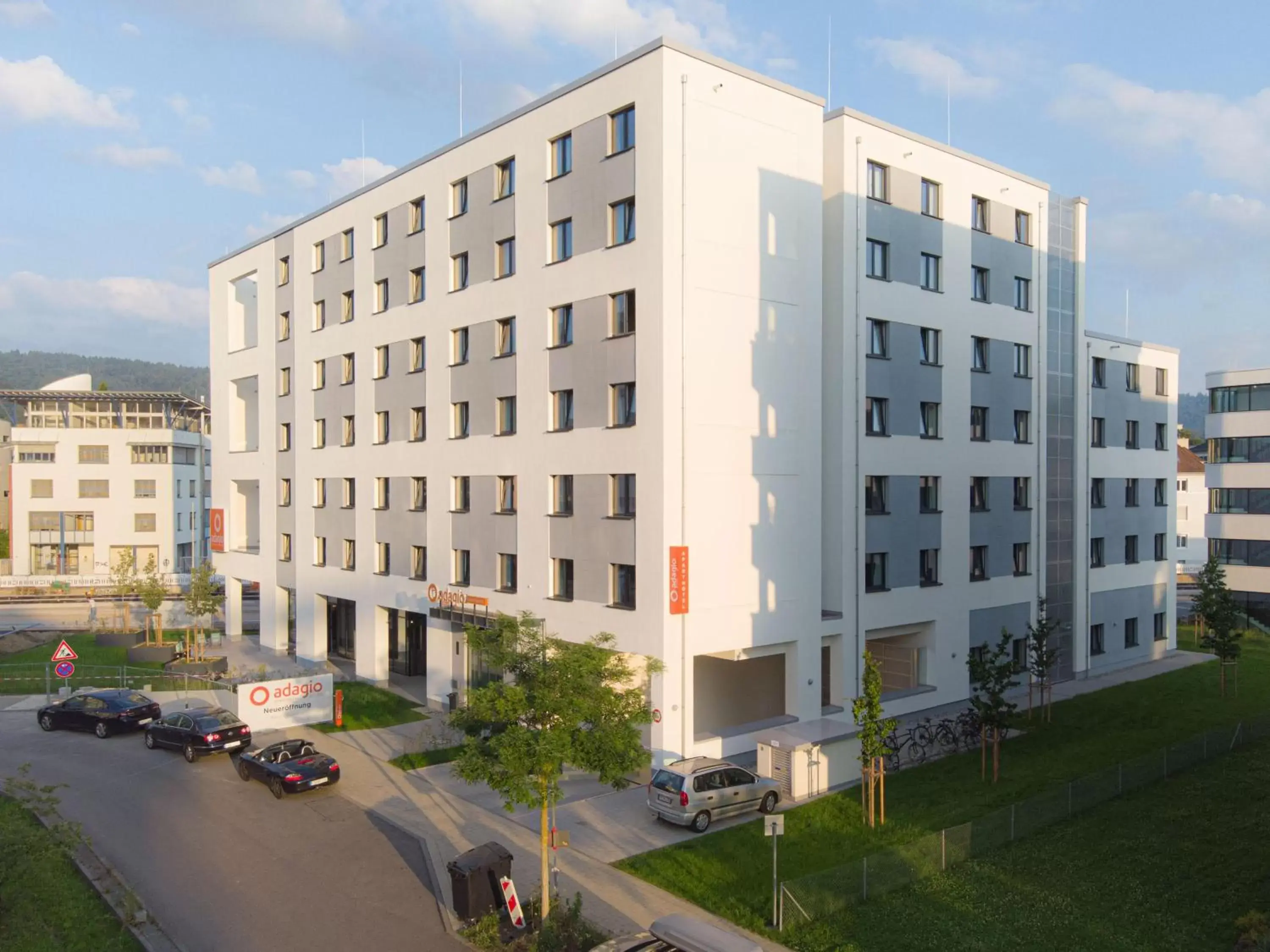 Property building in Aparthotel Adagio Access Freiburg Property building in Aparthotel Adagio Access Freiburg
