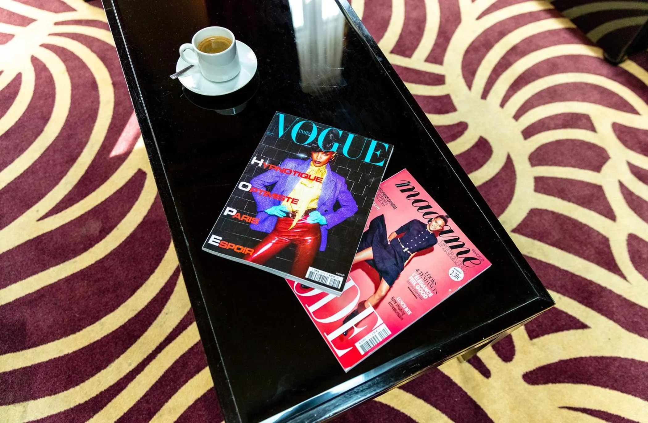 Living room in Hotel Du Beaumont