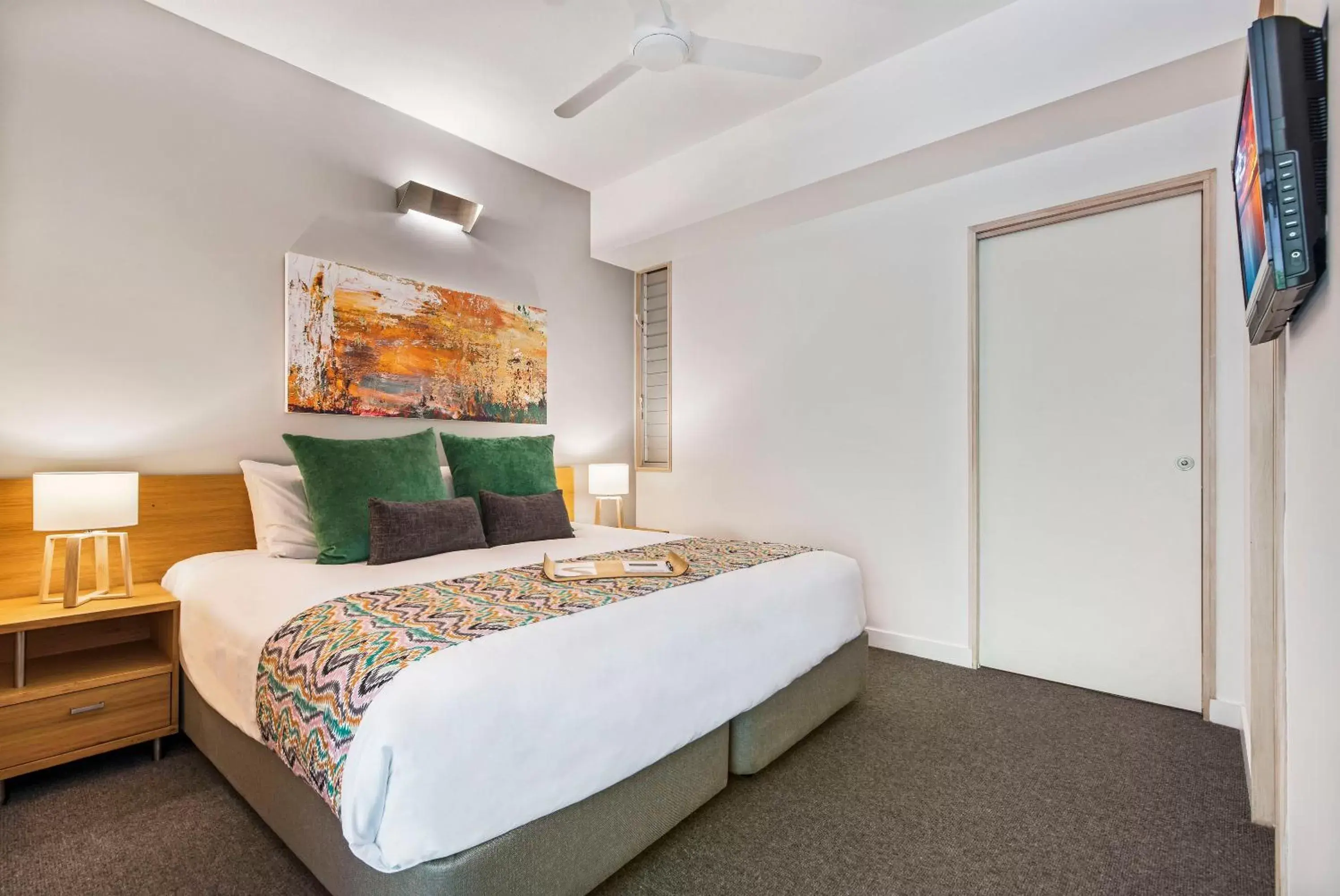 Bedroom, Bed in Peppers Noosa Resort and Villas