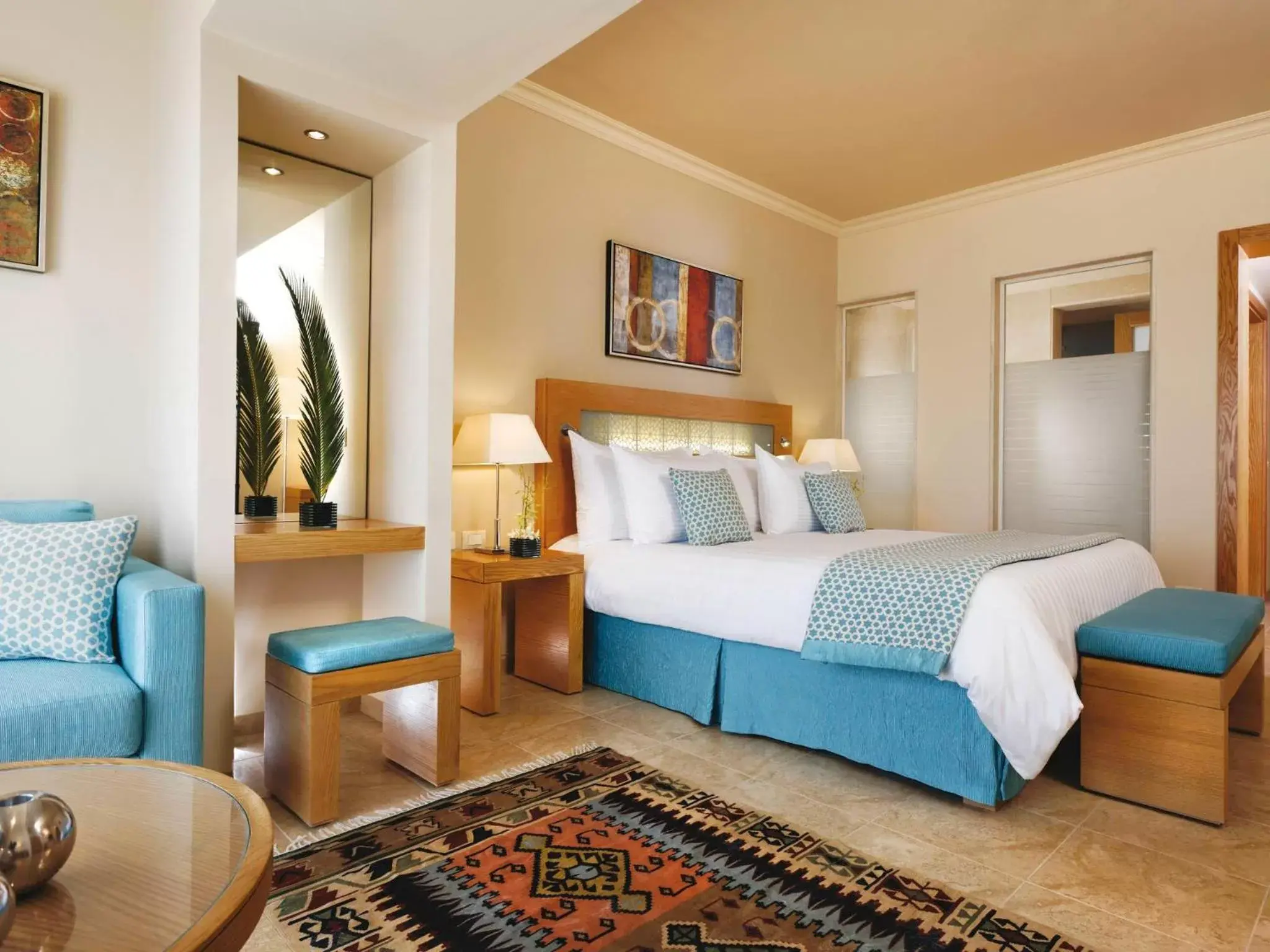 Photo of the whole room, Bed in Movenpick Waterpark Resort & Spa Soma Bay