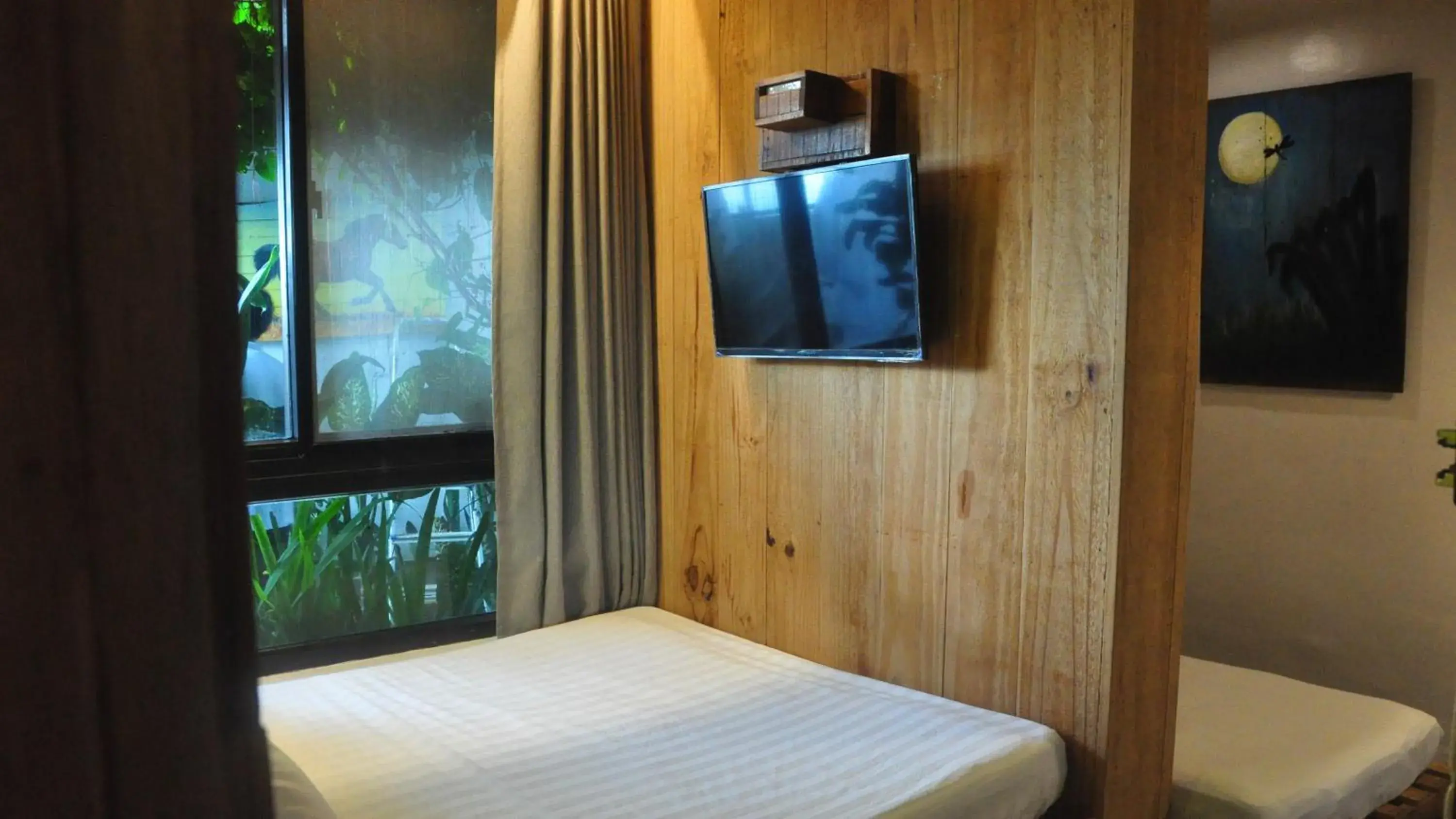 TV/Entertainment Center in Cabins by Eco Hotel Tagaytay