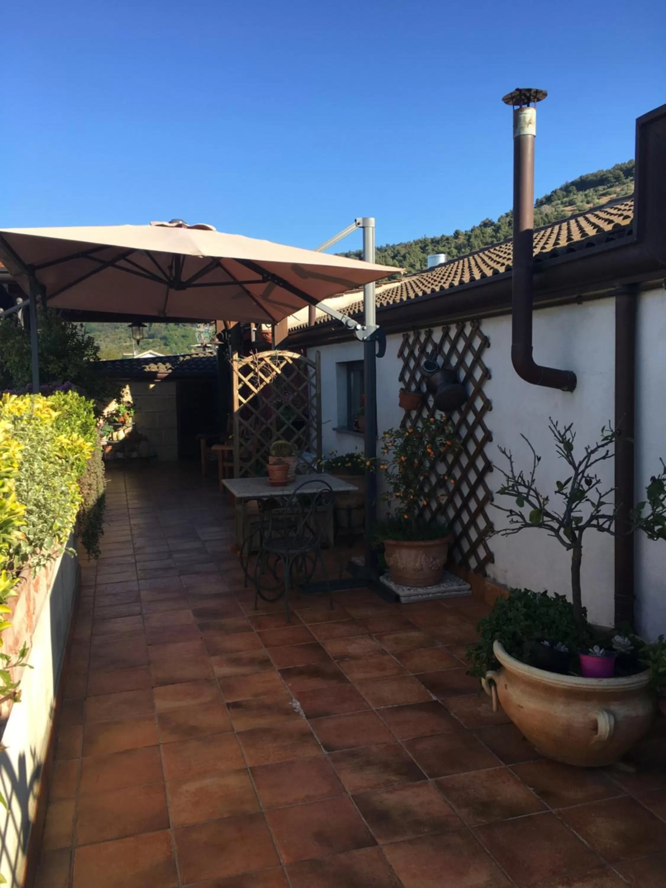 Balcony/Terrace in B&B MontAlbano