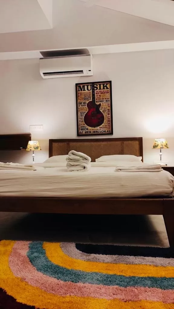 Bed in HALF Hotel, Calangute