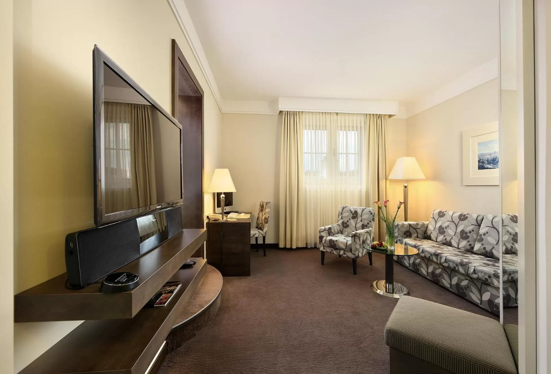 TV and multimedia, Bed in Grand Hotel Bohemia