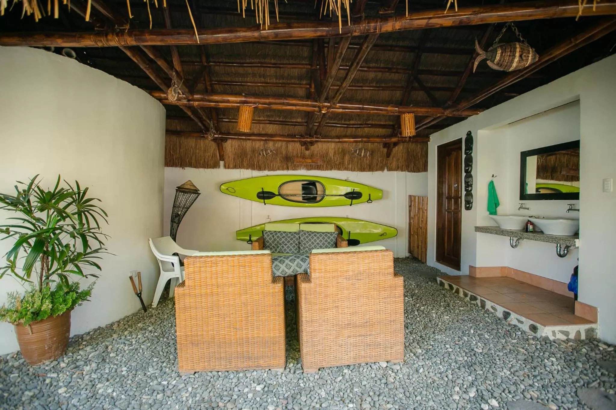 Seating area in Kav&#x27;s Beach Resort