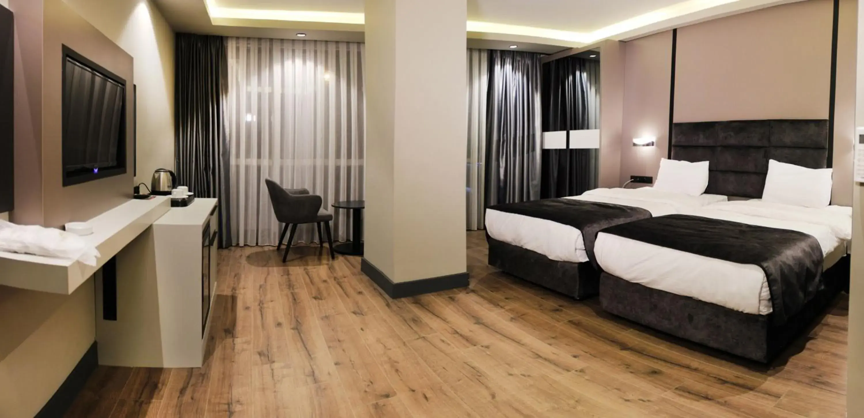 Bed in FRT AİRLİNES OTEL