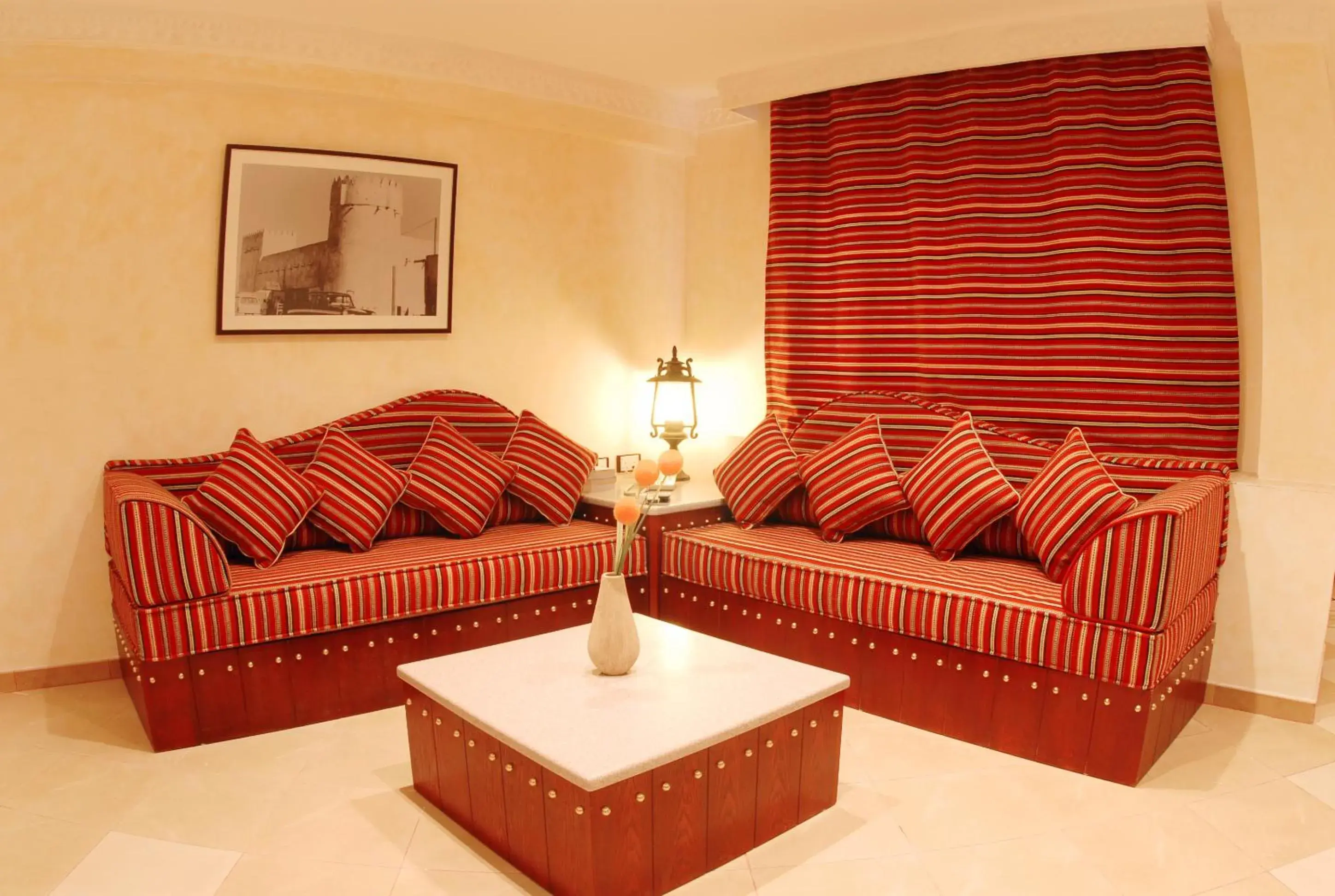 Living room, Seating Area in Al Liwan Suites