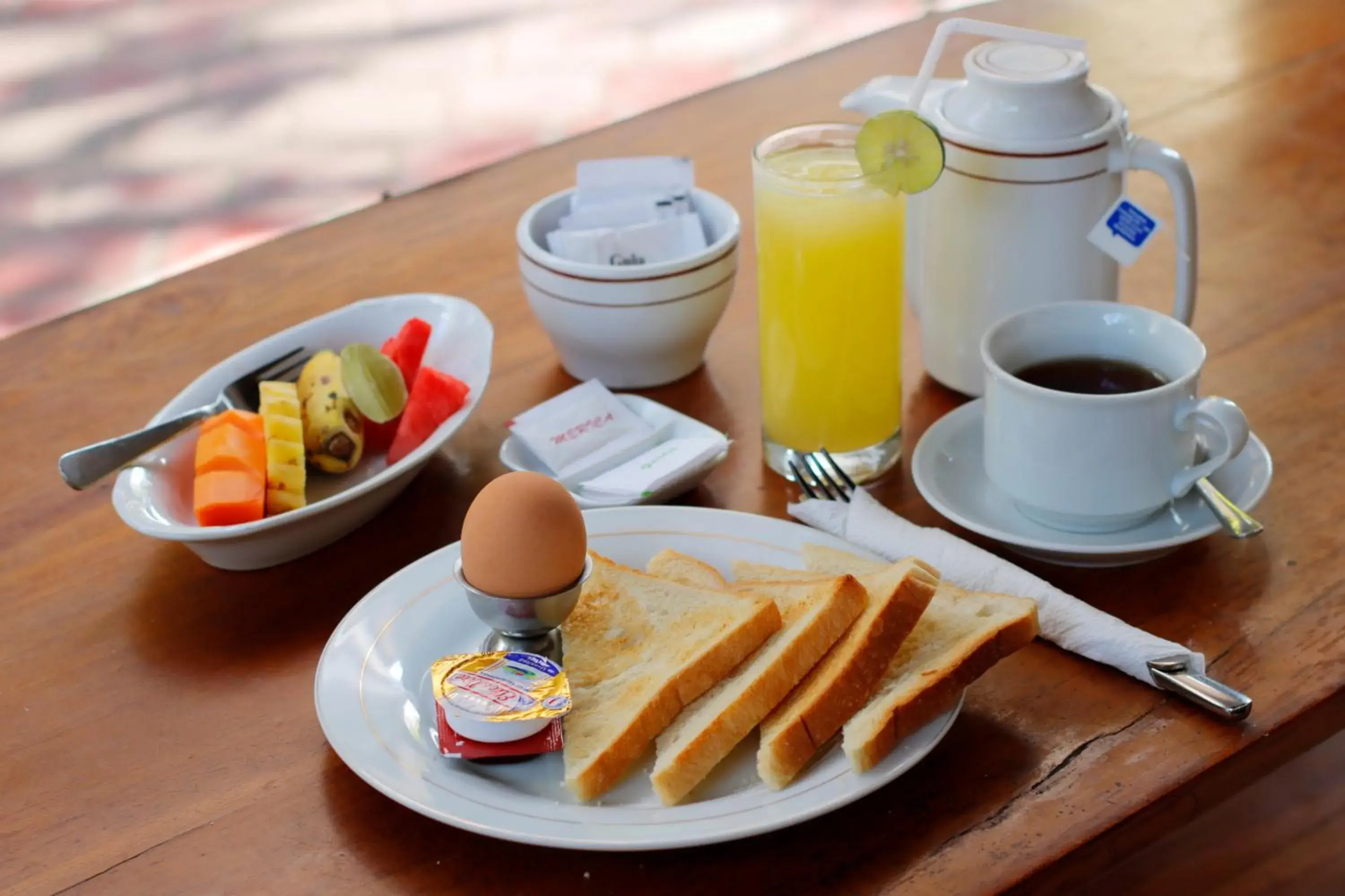 Breakfast in Hotel Jati Sanur