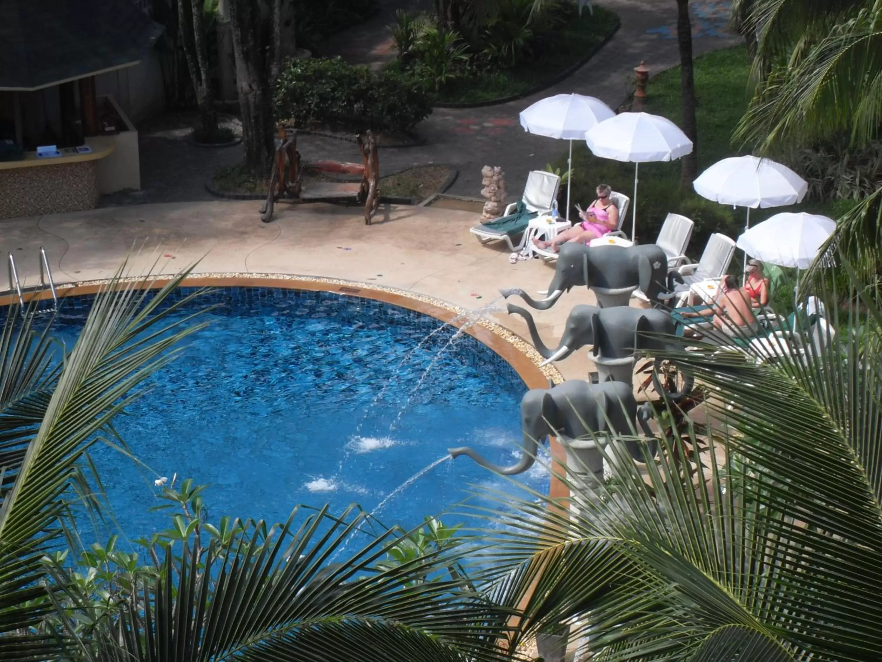 Swimming pool, Pool View in Golden Beach Resort