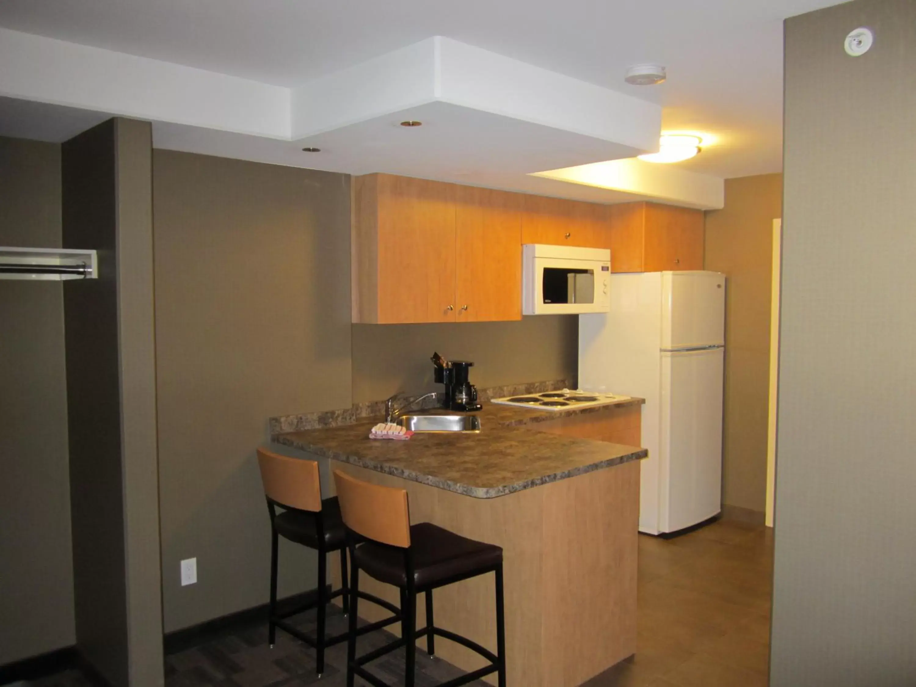 Kitchen or kitchenette, Kitchen/Kitchenette in Woodlands Inn & Suites