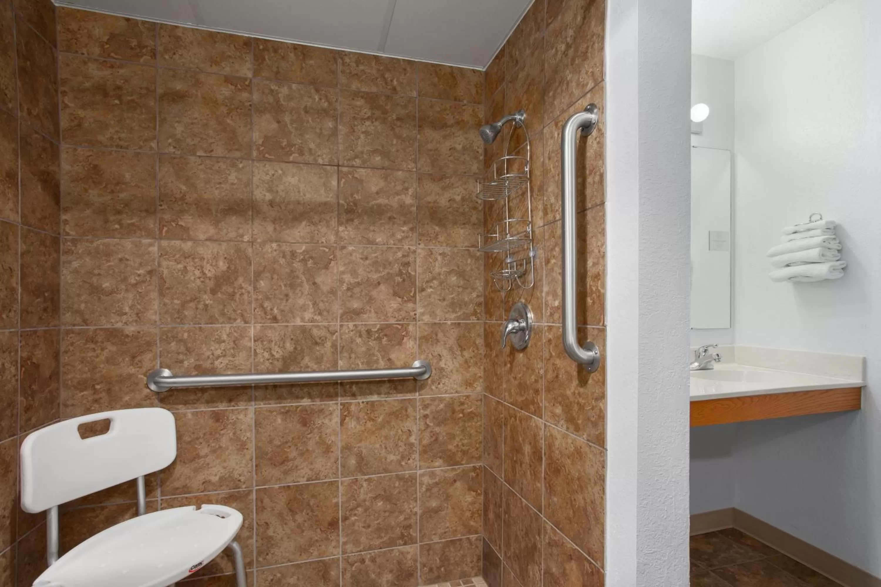 Bathroom in Super 8 by Wyndham St. James