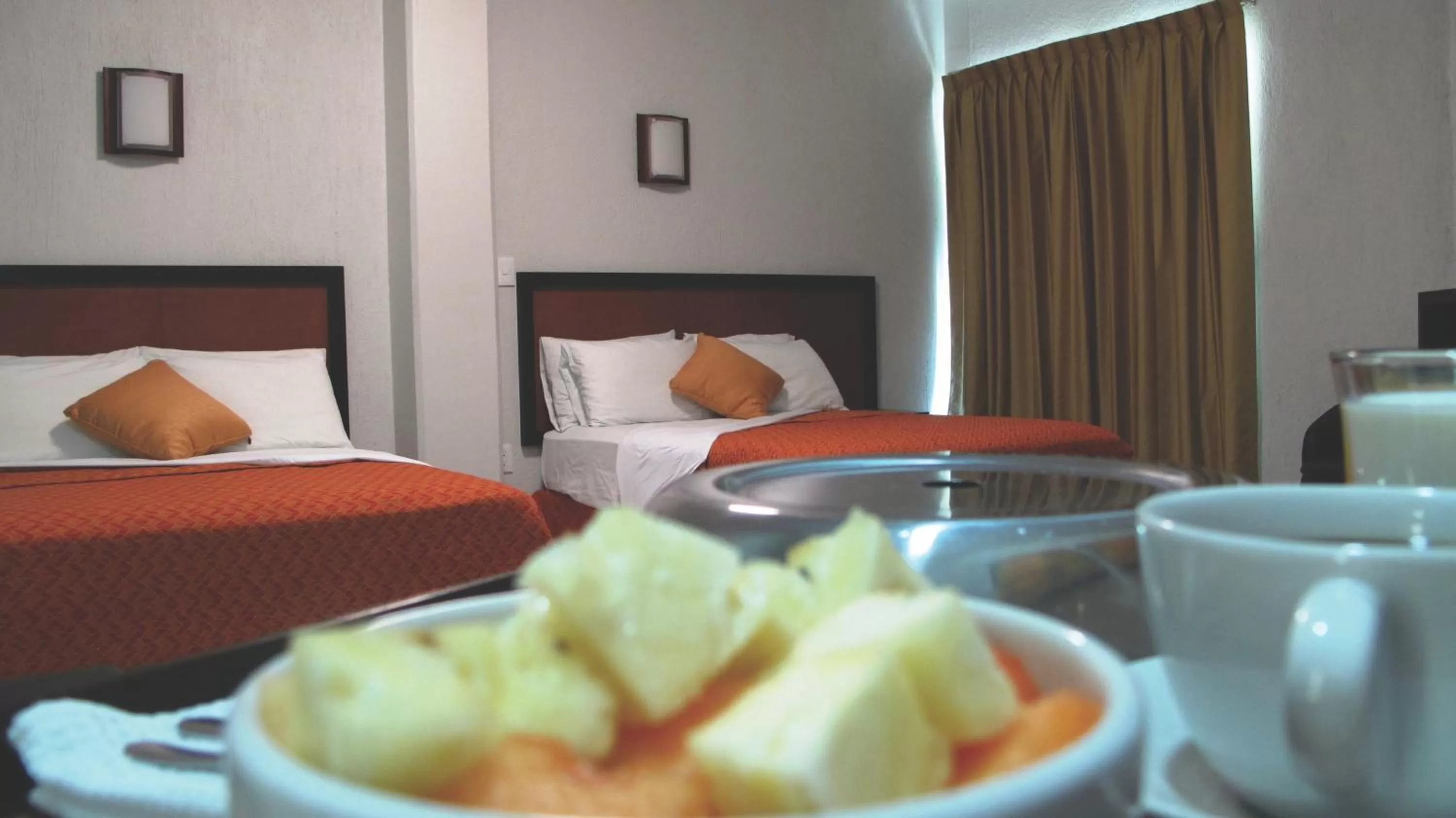 Bed in Hotel RS Suites