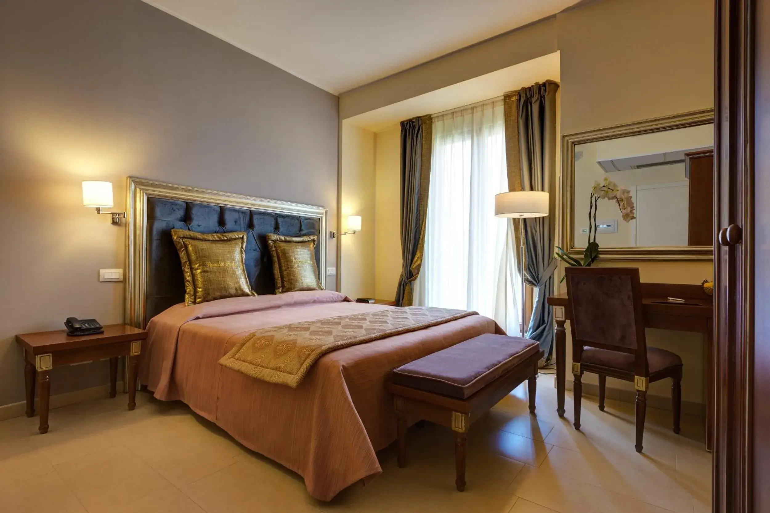 Photo of the whole room, Bed in Hotel Parco delle Fontane