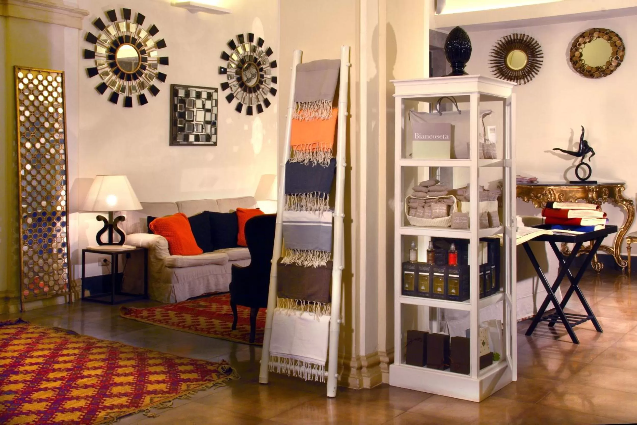 Decorative detail in Hotel Adriano