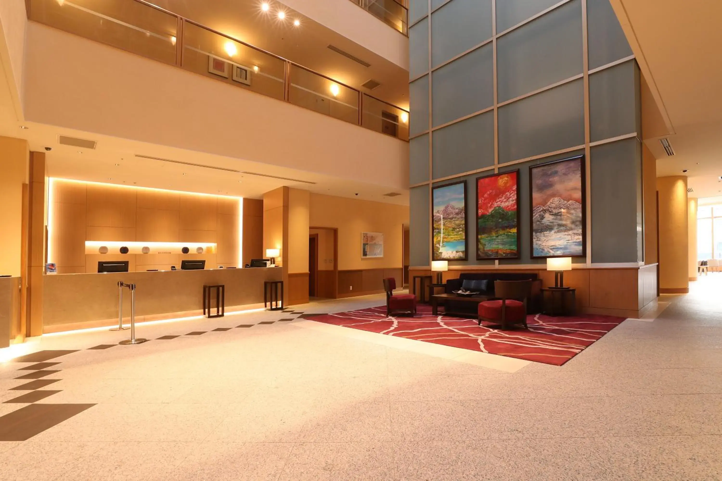 Lobby/Reception in Lotte Arai Resort