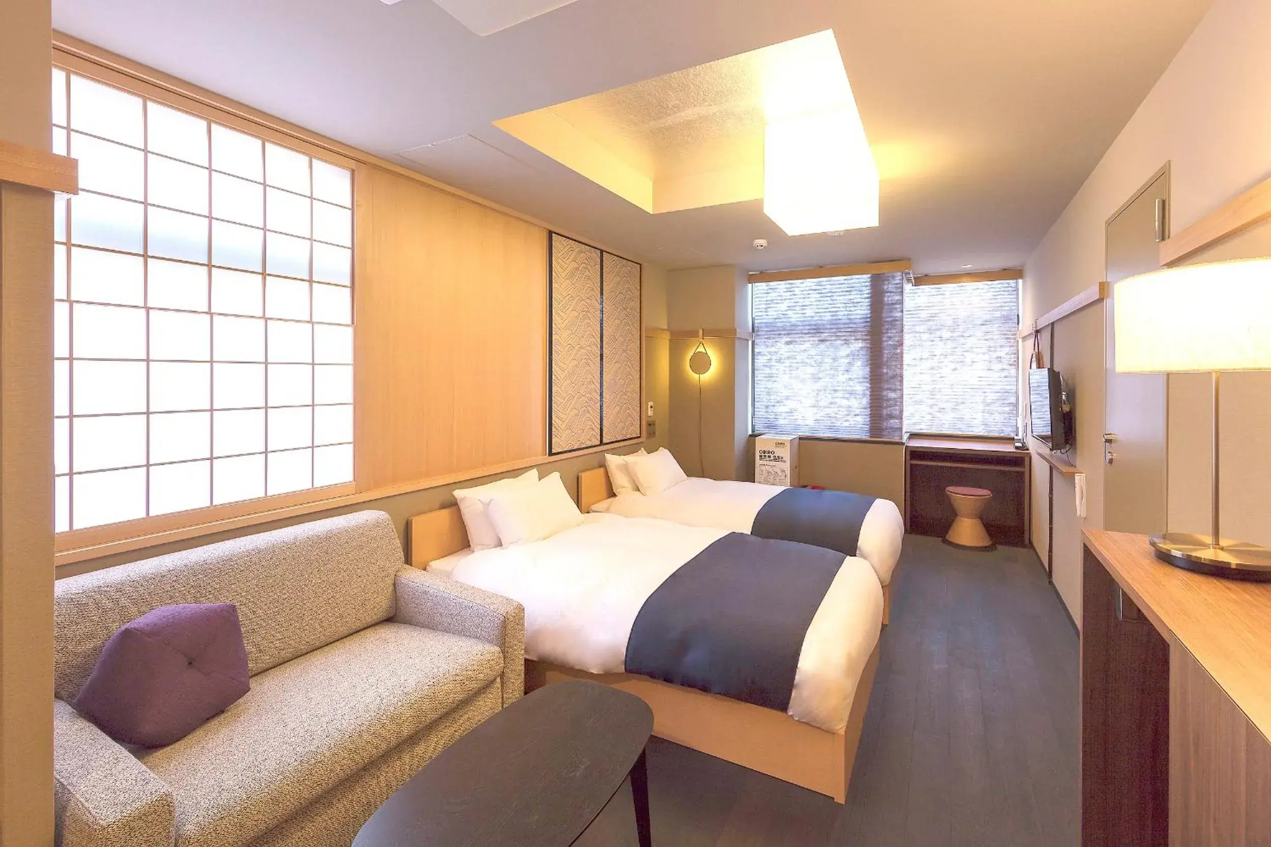 Bed in Gozan Hotel & Serviced Apartment Higashiyama Sanjo