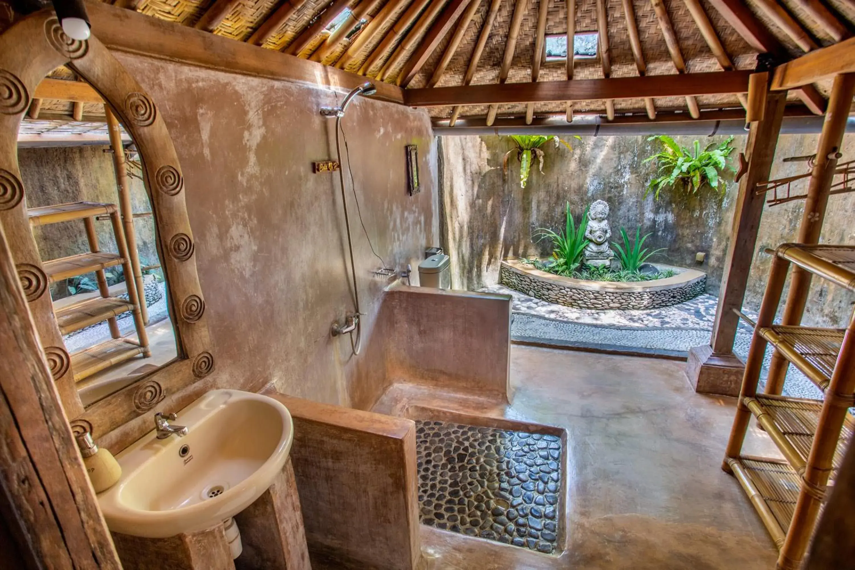 Bathroom in Swasti Eco Cottages