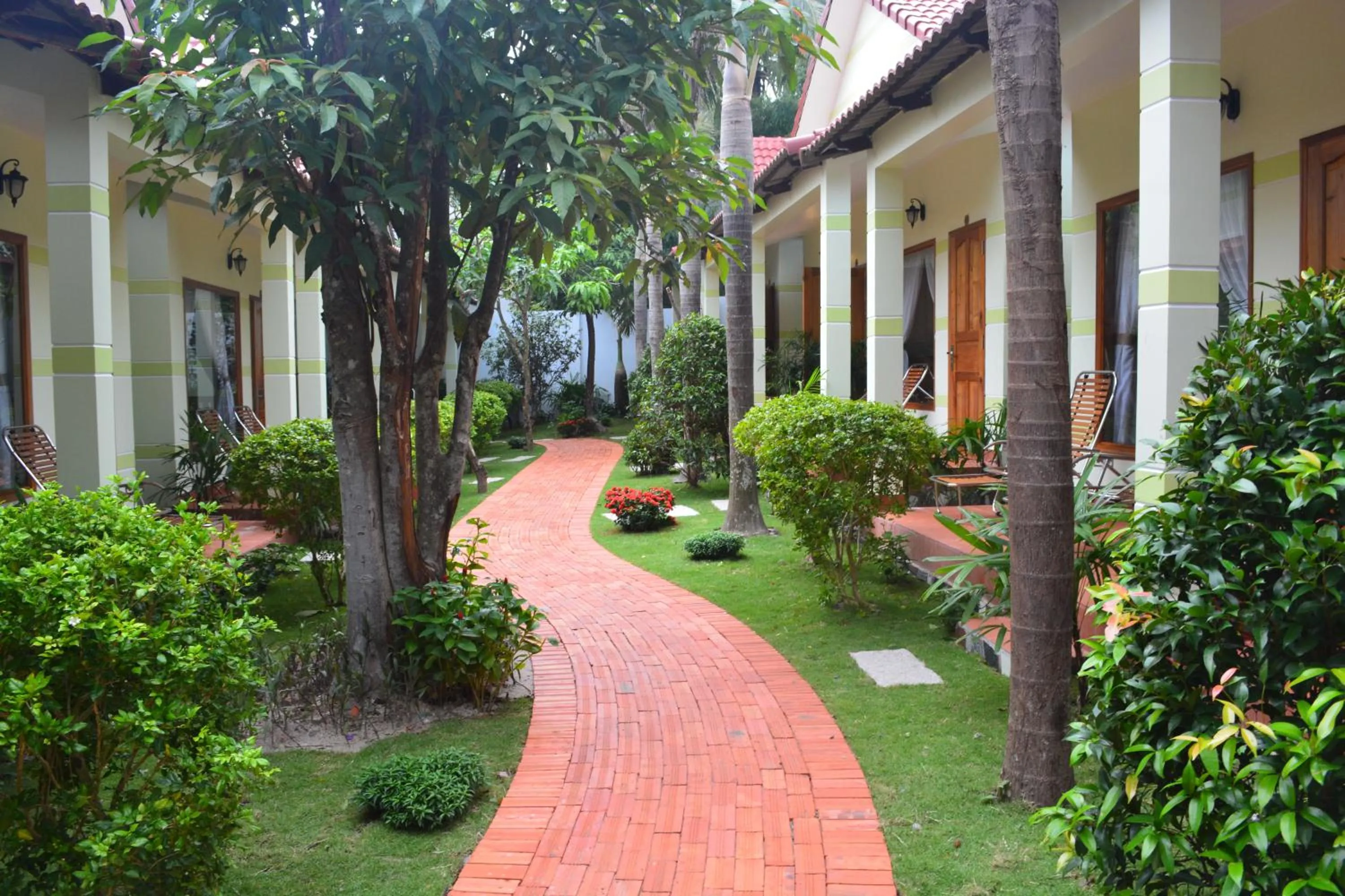 Patio in Ngoc Viet Bungalow