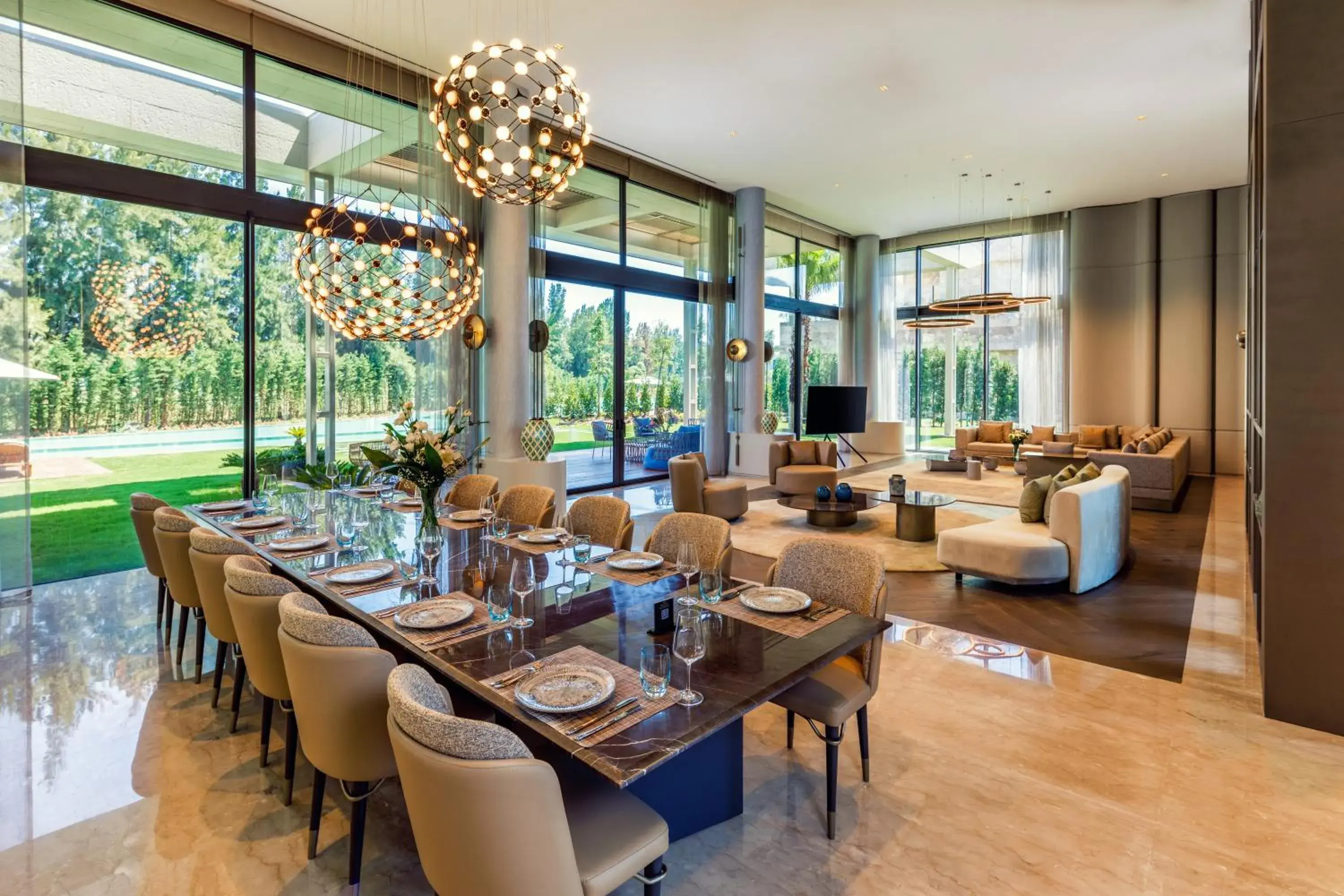Living room, Restaurant/Places to Eat in Kaya Palazzo Golf Resort