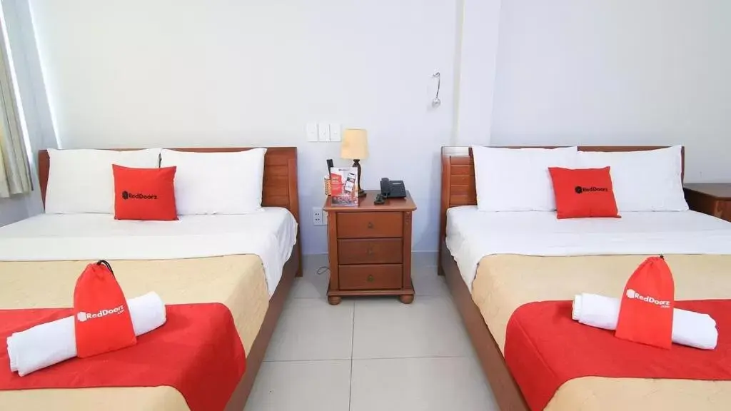 Bed in The Alley Saigon Hotel Bed in The Alley Saigon Hotel