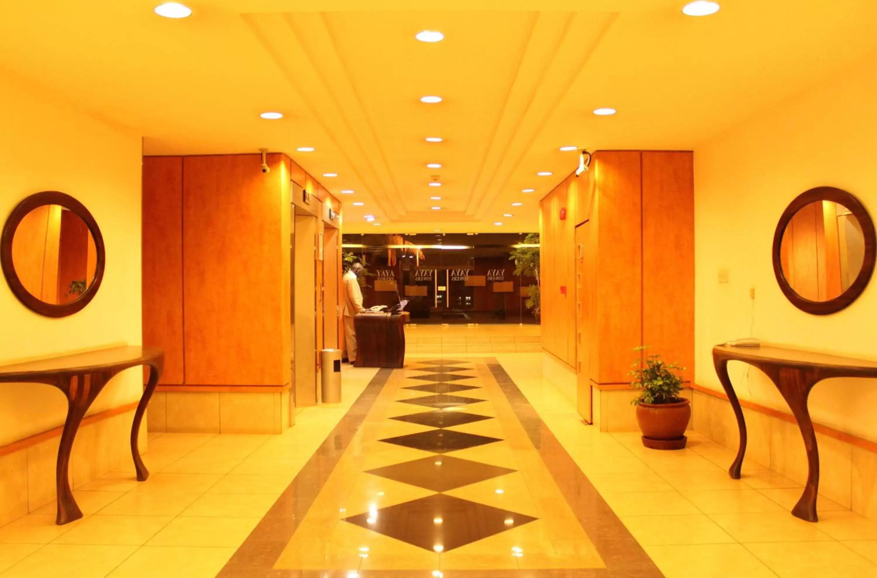 Lobby or reception in Yaya Hotel & Apartments