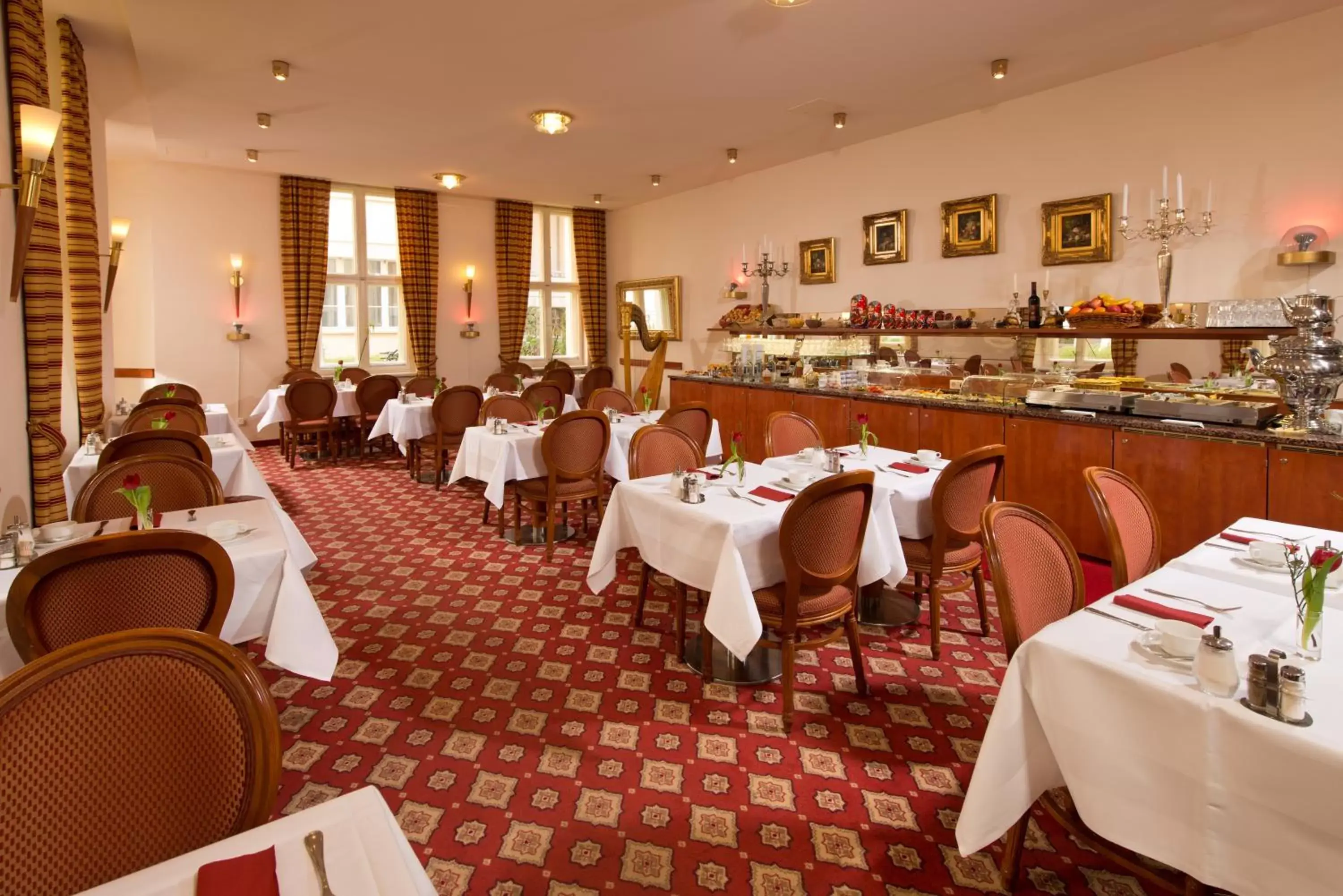 Dining area, Restaurant/Places to Eat in Hotel & Apartments Zarenhof Berlin Prenzlauer Berg