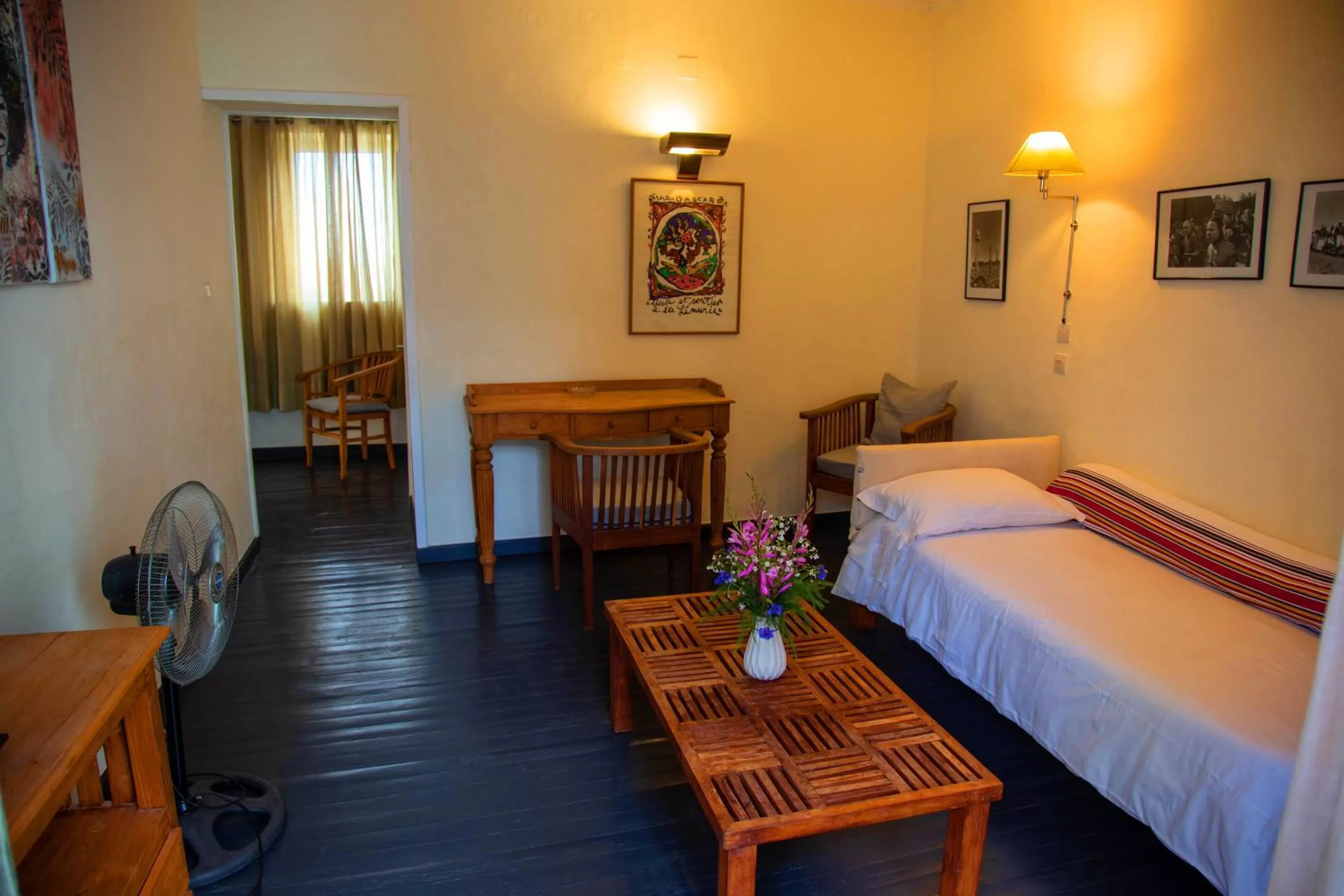 Bed in Hotel La Villette