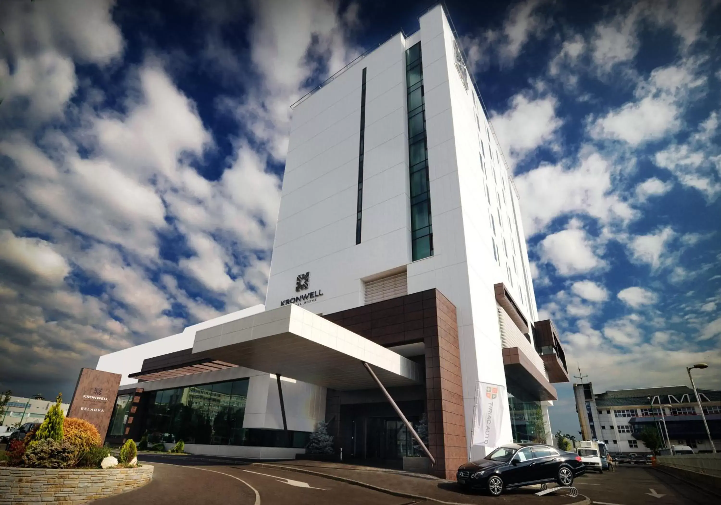 Bird's eye view, Property Building in Kronwell Brasov Hotel