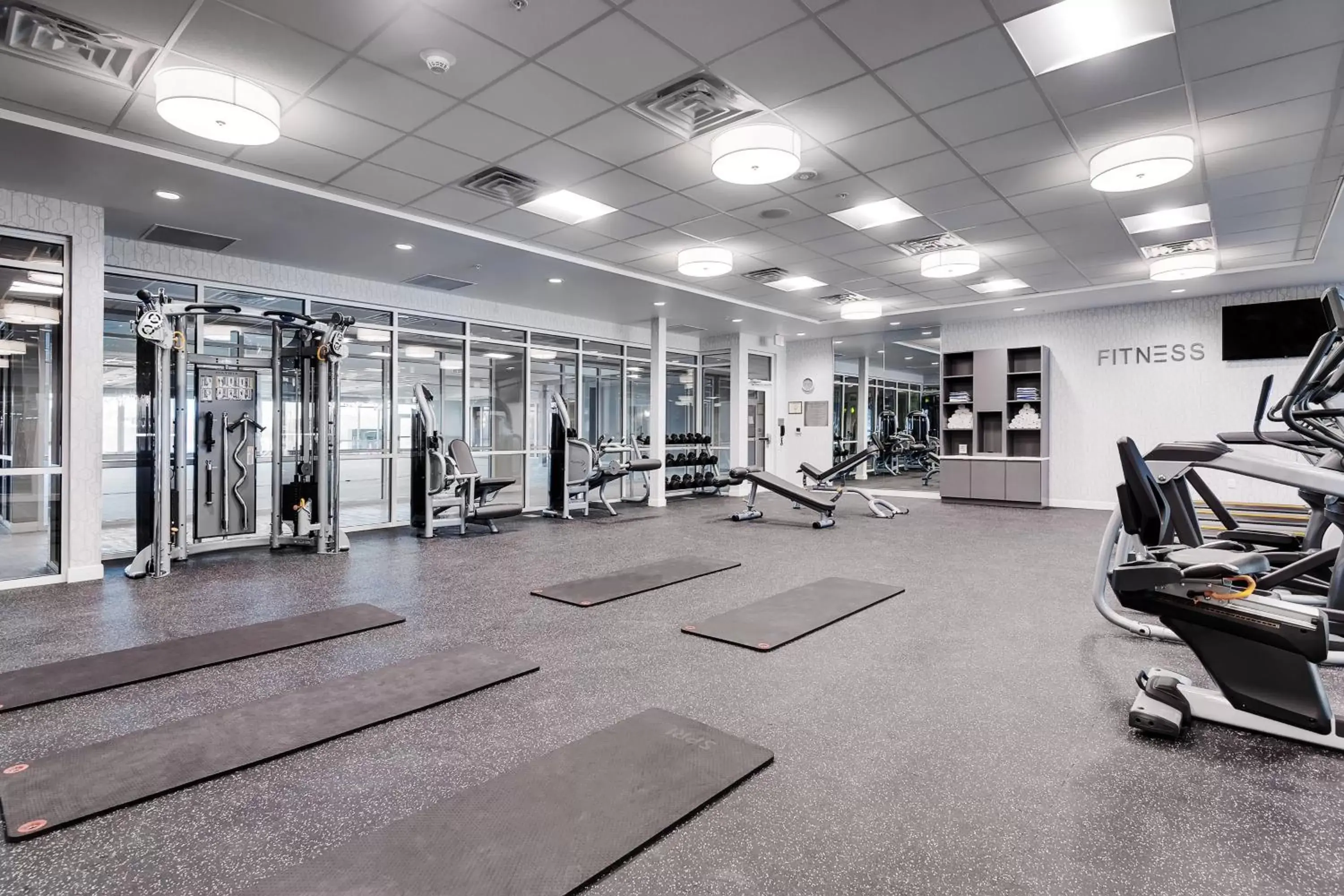 Fitness centre/facilities, Fitness Center/Facilities in Fairfield Inn & Suites by Marriott Chicago Schaumburg