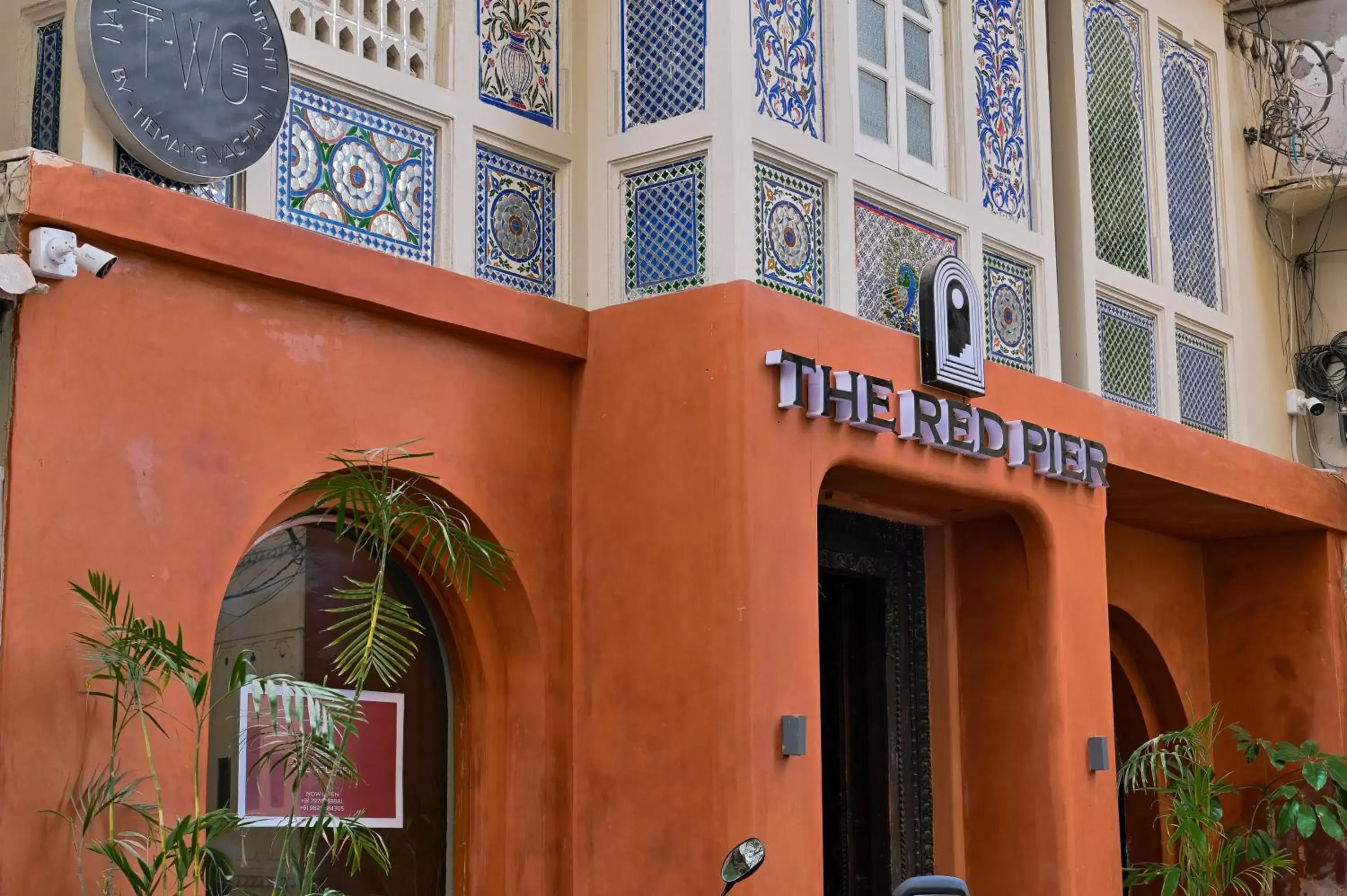 Property building in The Red Pier by Downtown Udaipur