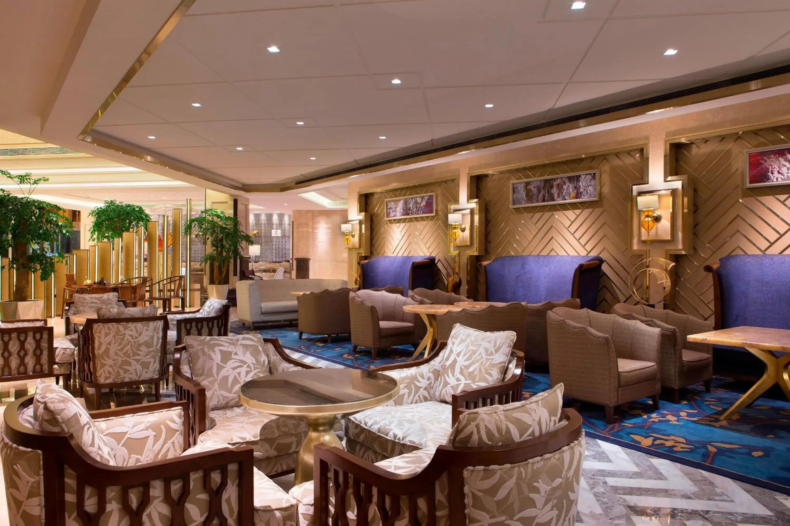 Lobby or reception, Lounge/Bar in Sheraton Nanchang Hotel