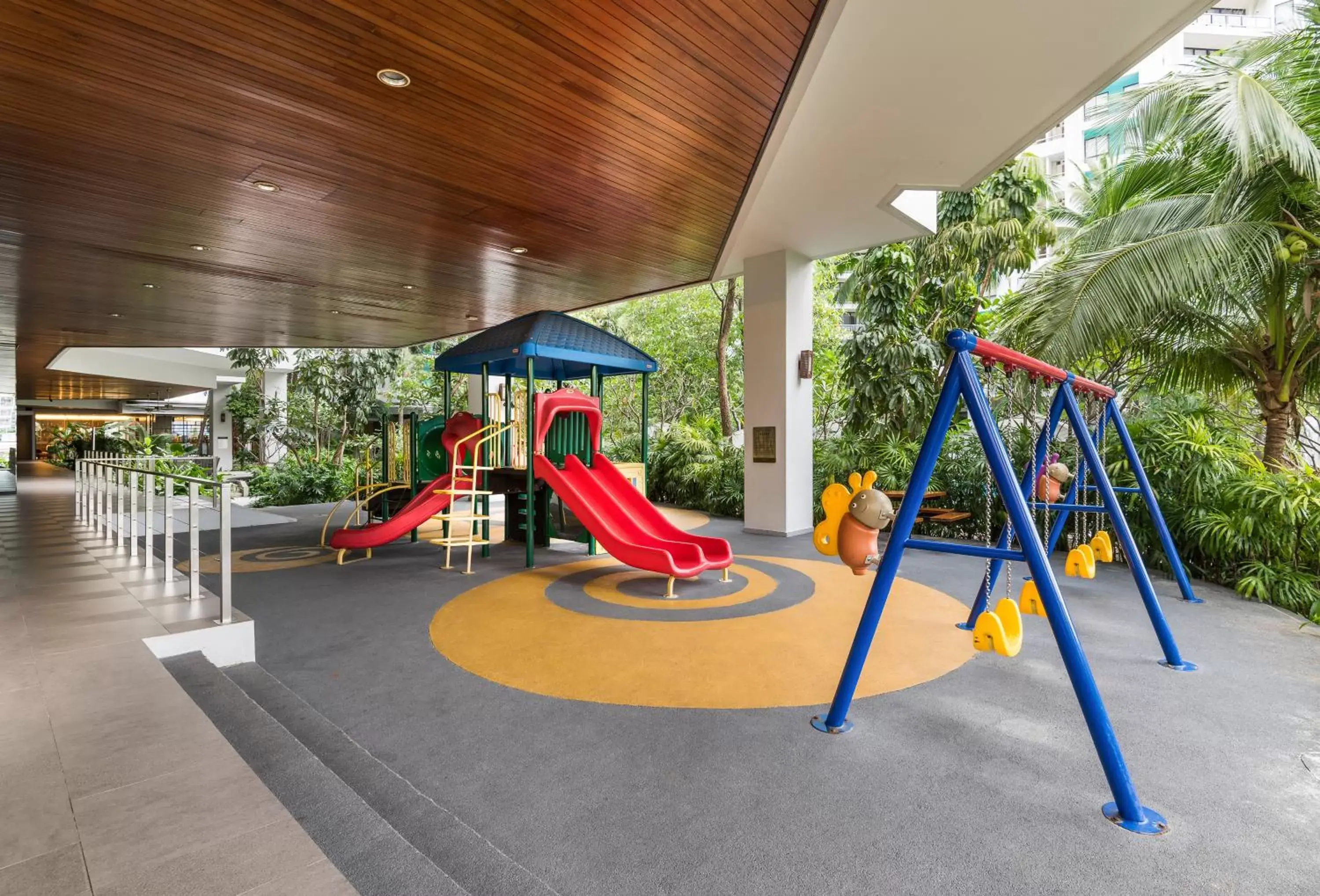 Children play ground, Children's Play Area in Chatrium Residence Sathon Bangkok