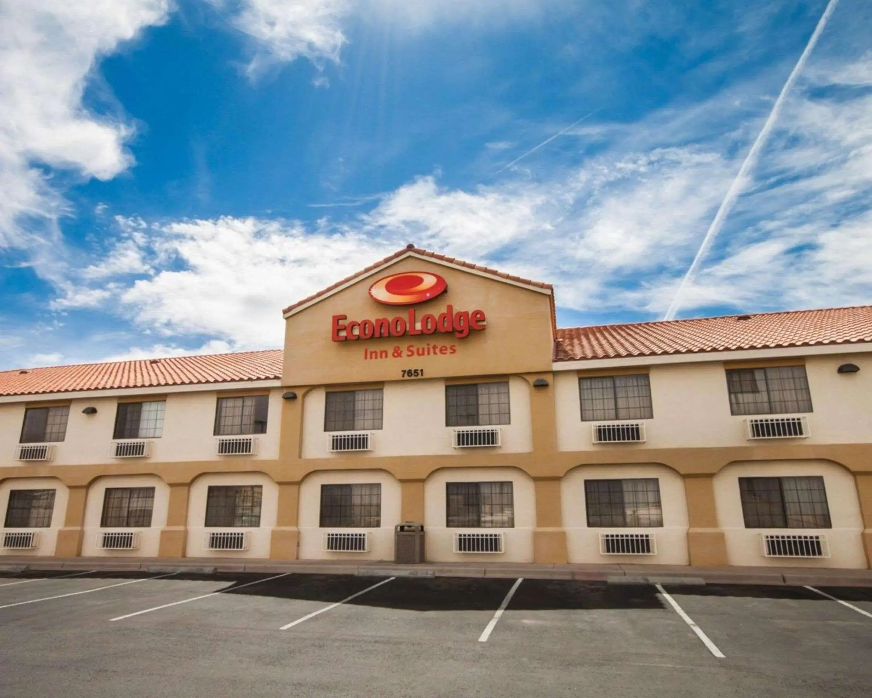 Property building in Econo Lodge Inn & Suites