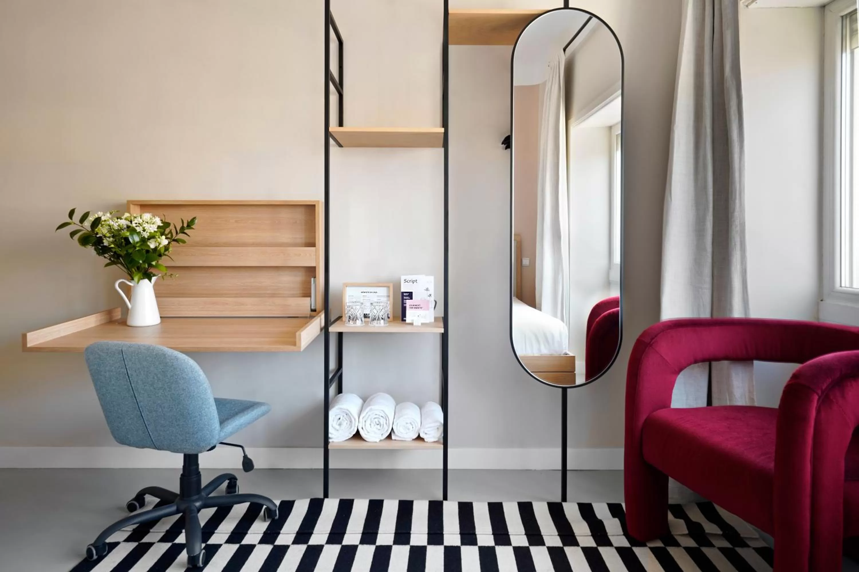 Seating area in Numa Madrid Script