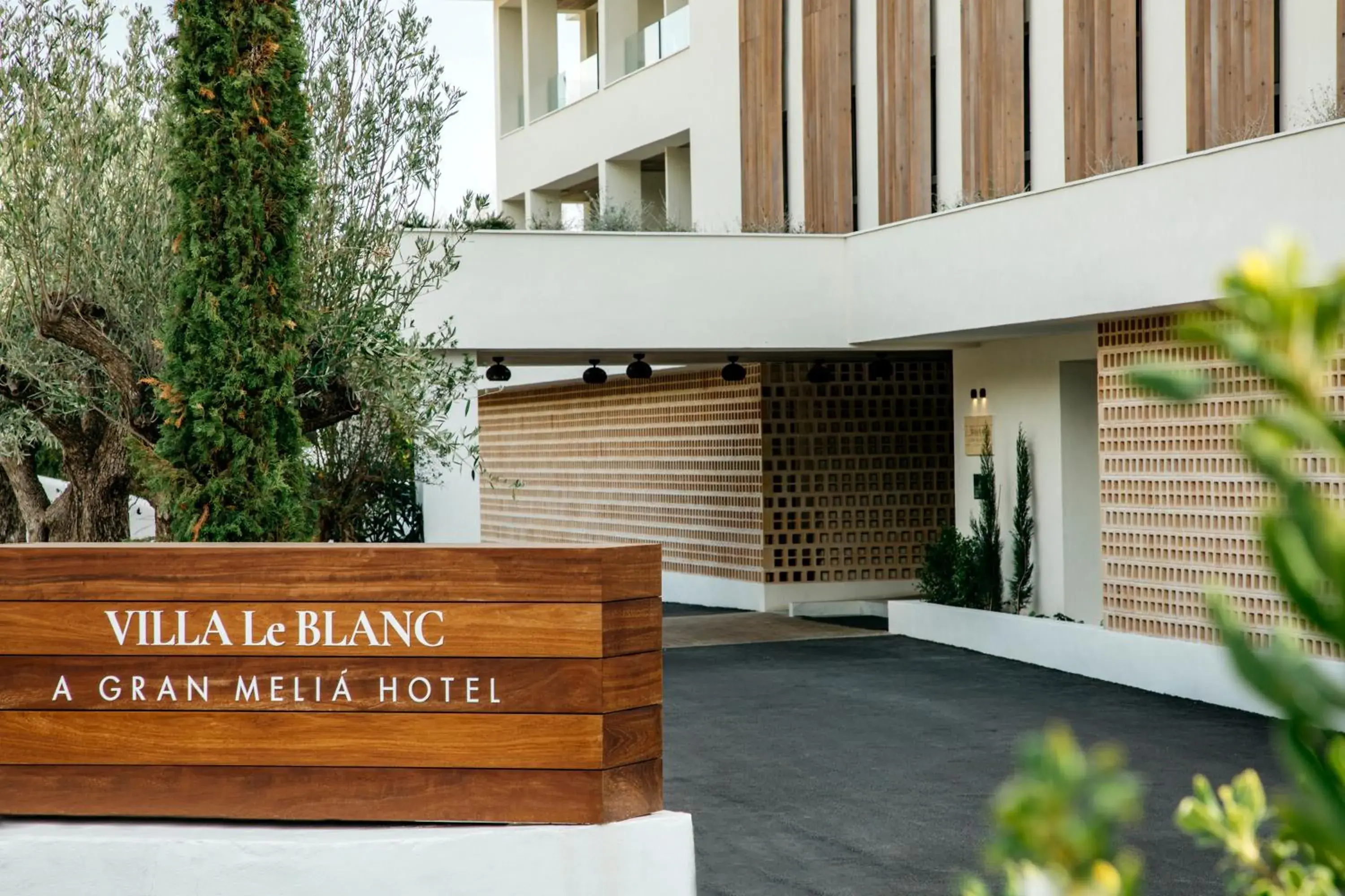 Facade/entrance in Villa Le Blanc, a Gran Melia Hotel - The Leading Hotels of The World