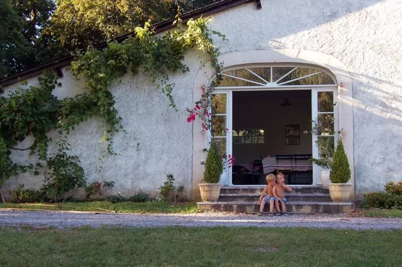 Garden view in Le Peyret