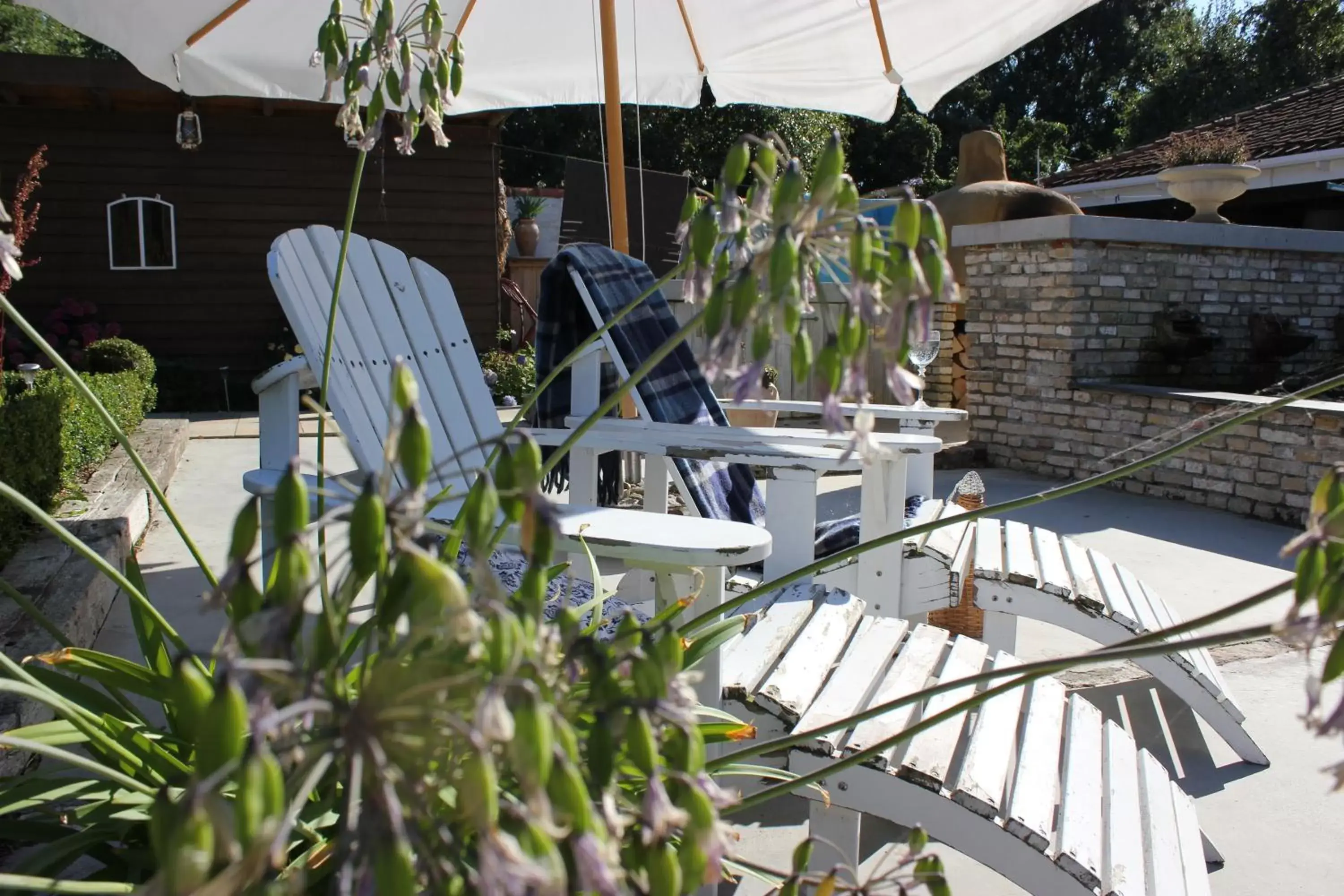 Balcony/Terrace in B&B Welgelegen