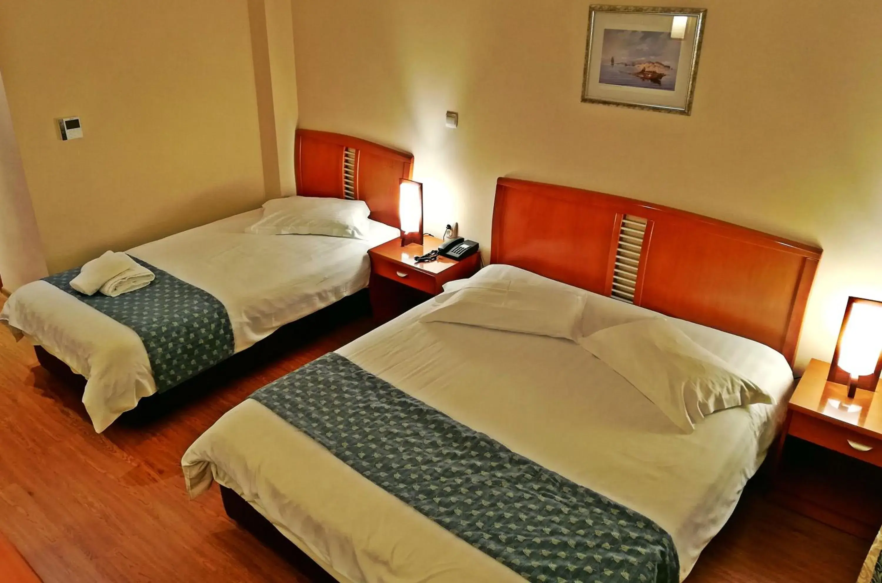 Bed in Ambassador Hotel Thessaloniki