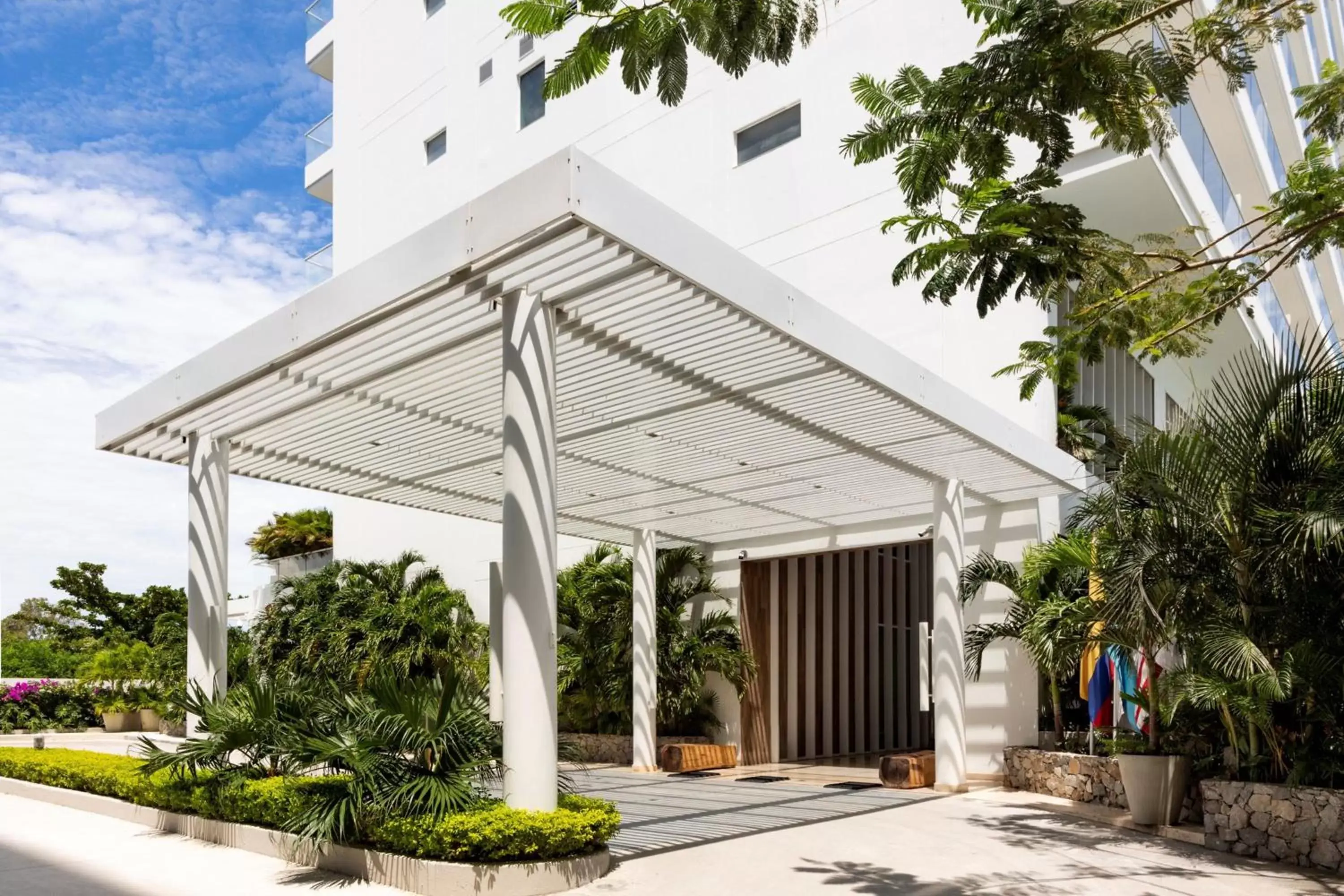 Property Building in Santa Marta Marriott Resort Playa Dormida