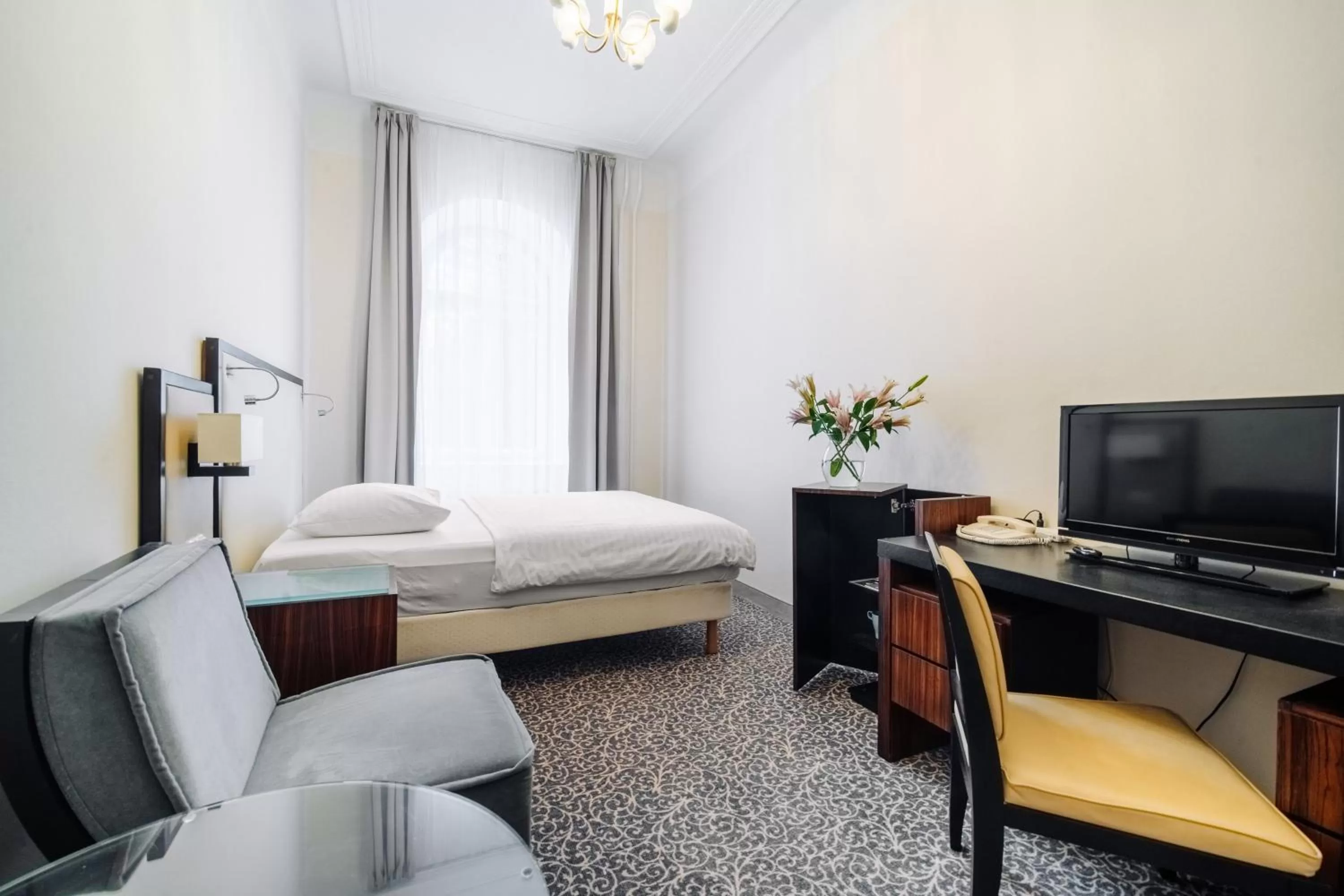 Bedroom, Bed in OREA Spa Hotel Bohemia Mariánské Lázně