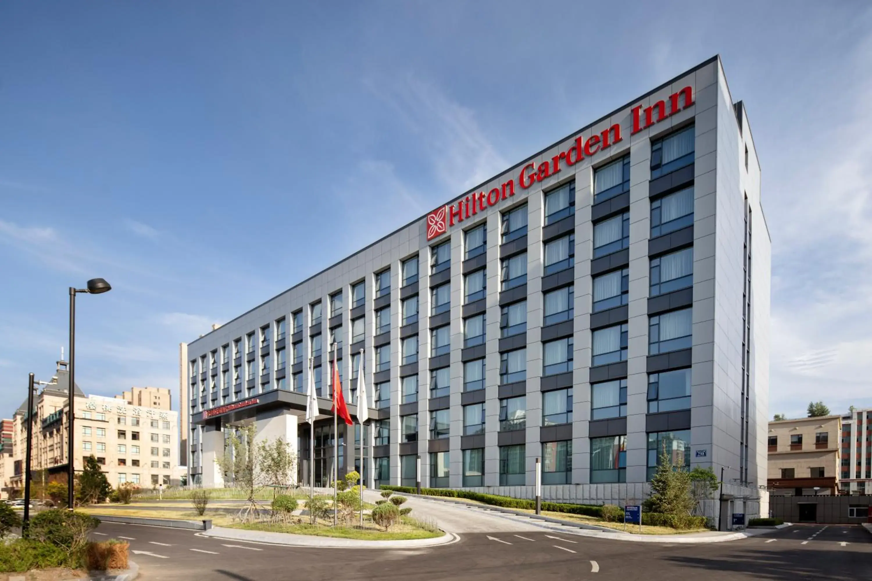 Property building in Hilton Garden Inn Changchun Economic Development Zone Property building in Hilton Garden Inn Changchun Economic Development Zone