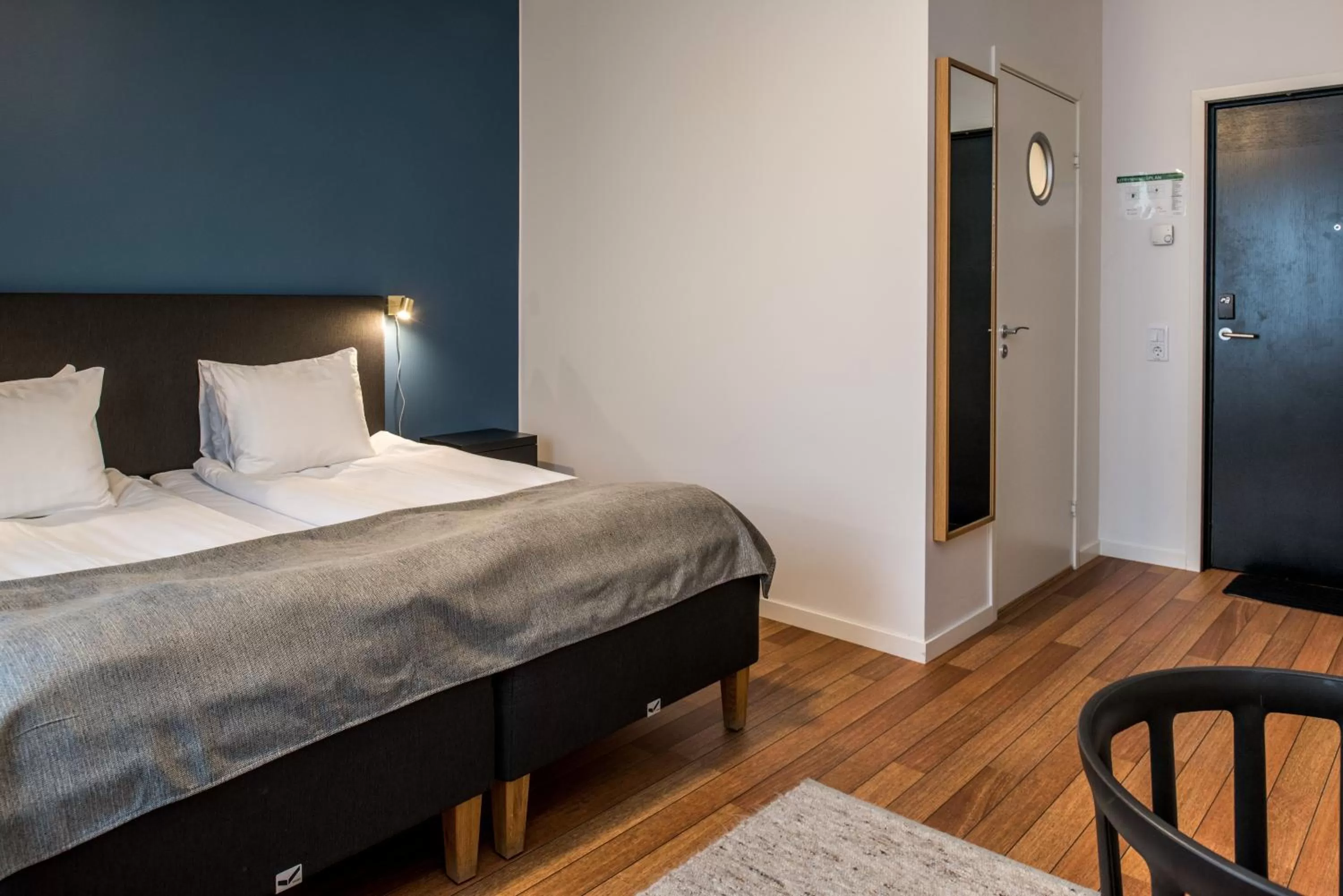 Bed in Strandpiren Hotell