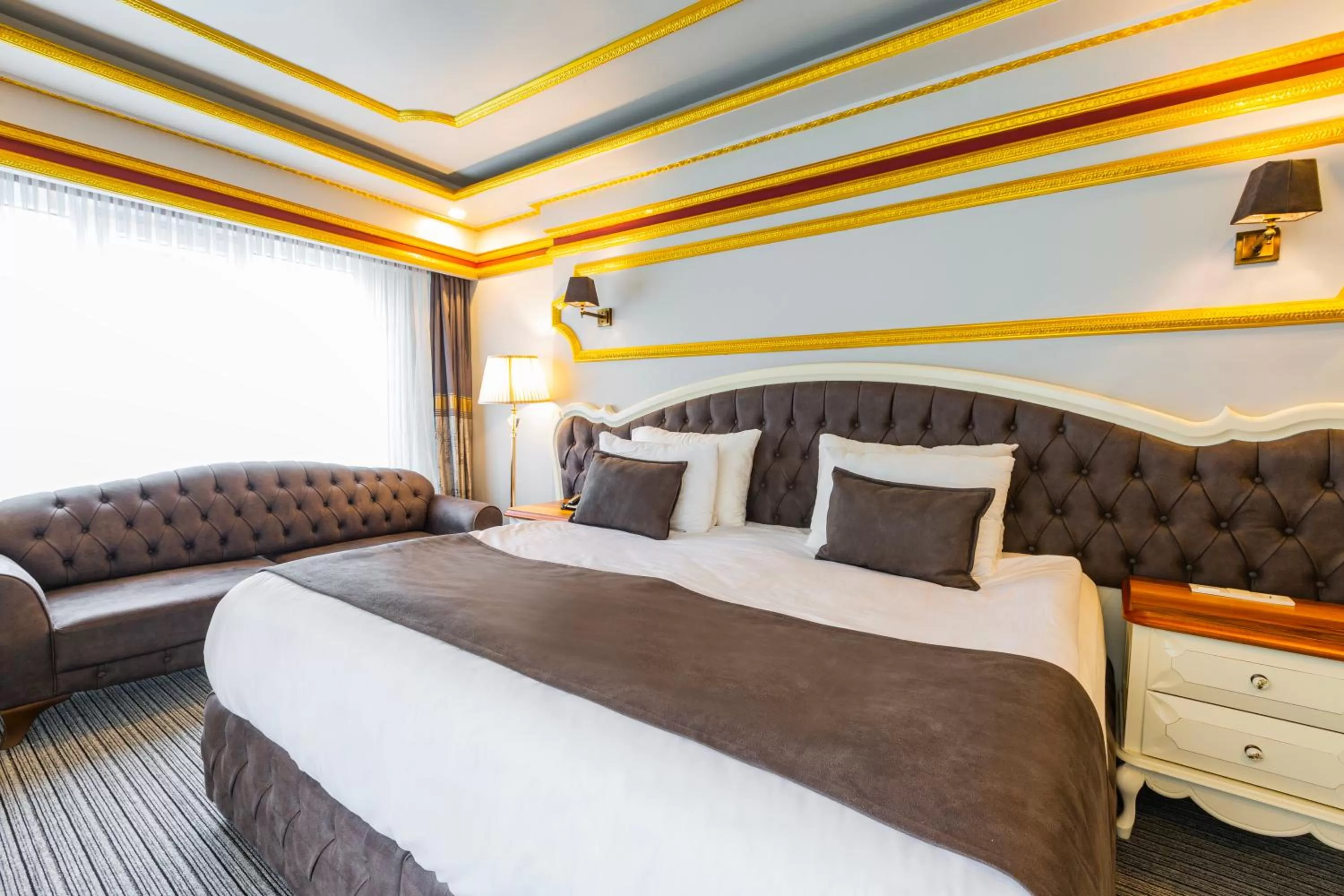 Bed in Andalouse Otel