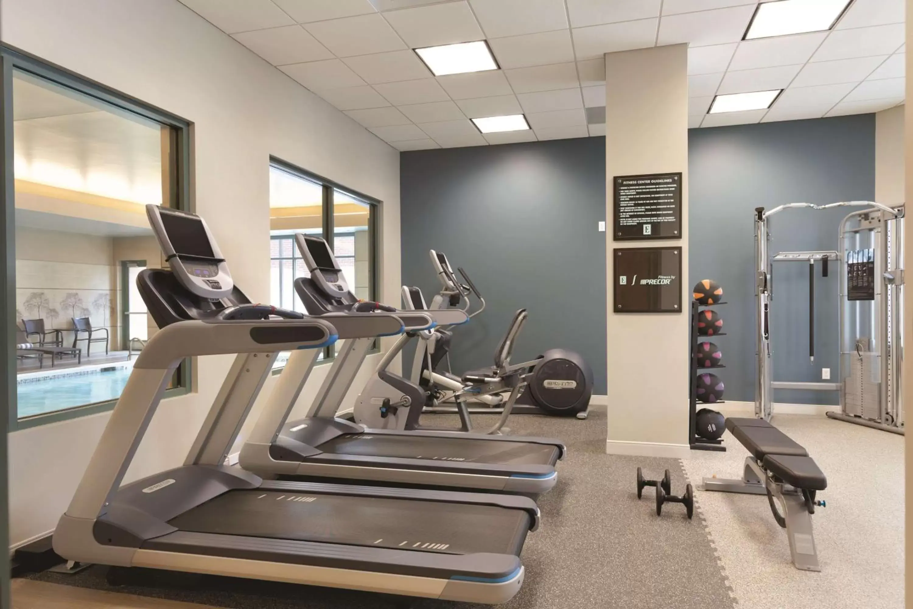 Fitness centre/facilities, Fitness Center/Facilities in Embassy Suites Saratoga Springs