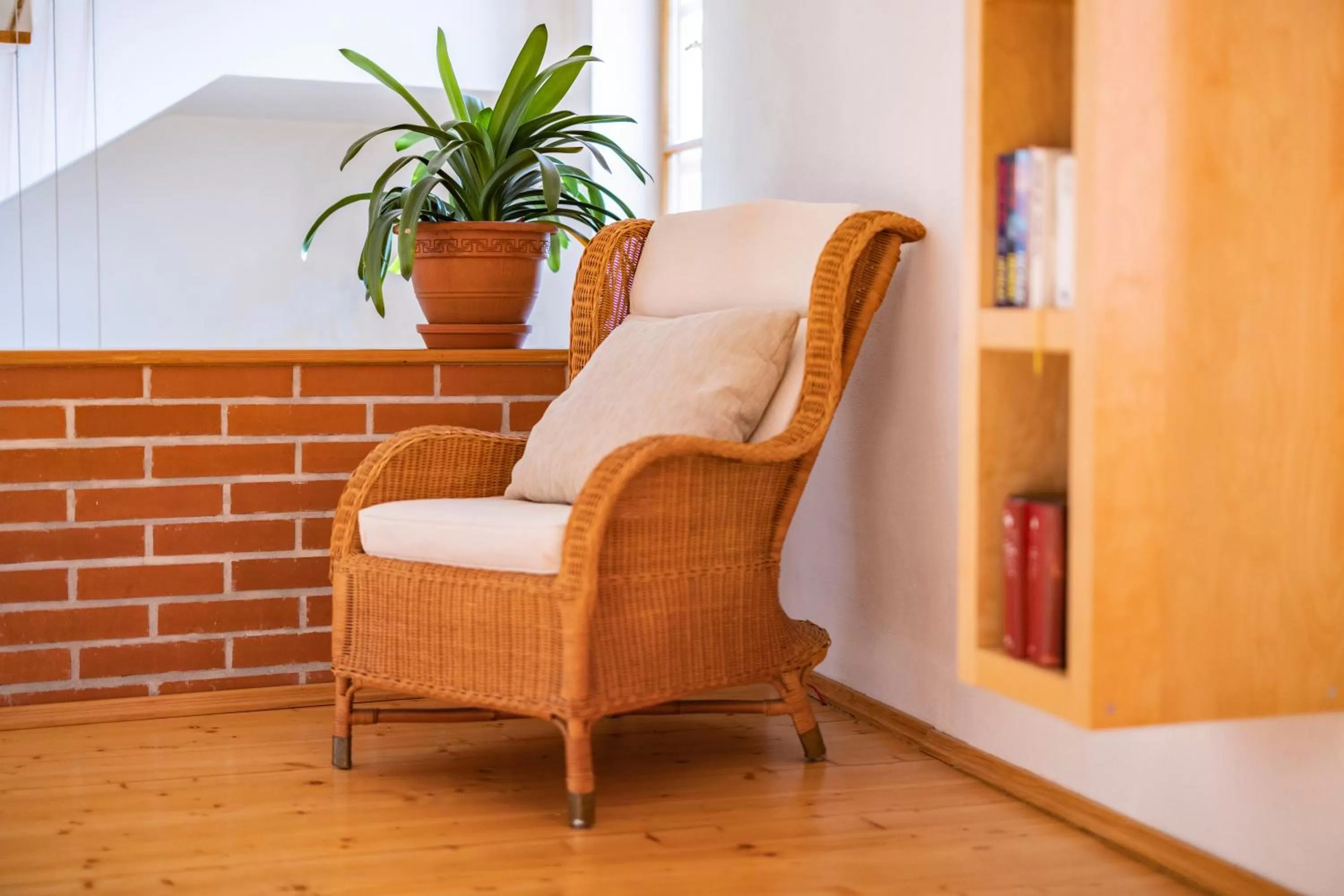 Seating area in Hotel Bílá Paní