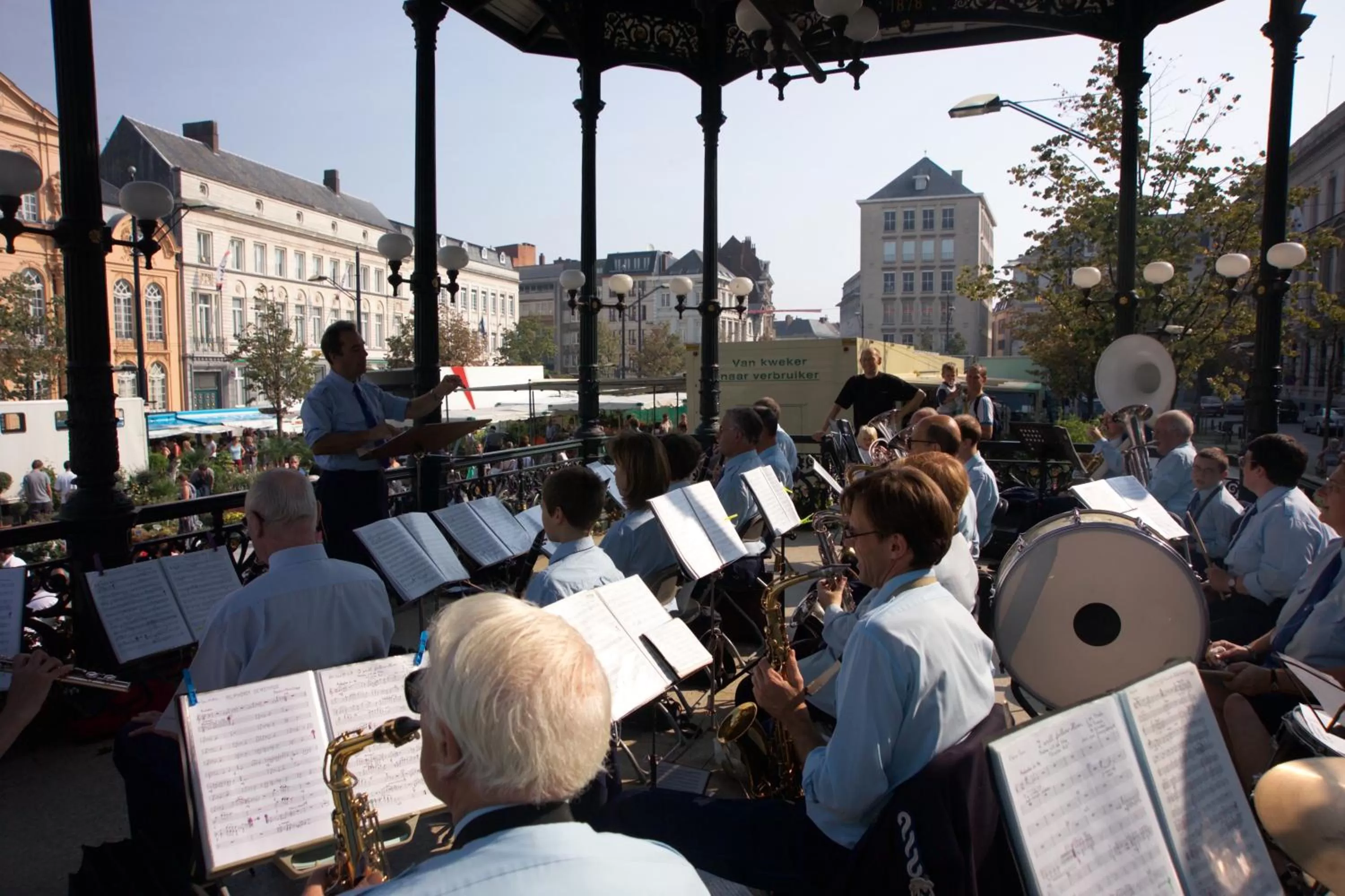 People in Hotel de Flandre Ghent