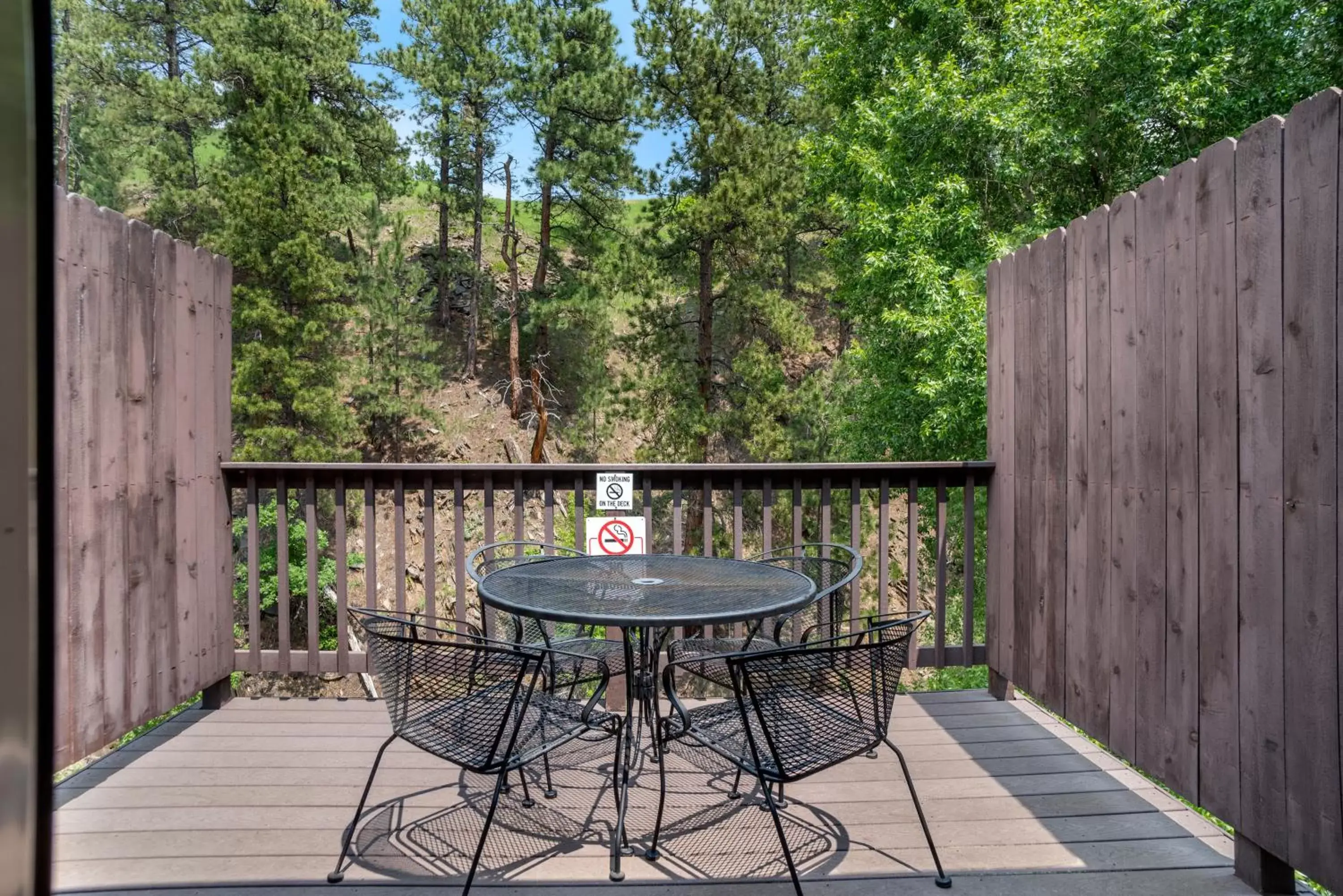 Patio in Deadwood Gulch Resort, Trademark Collection by Wyndham