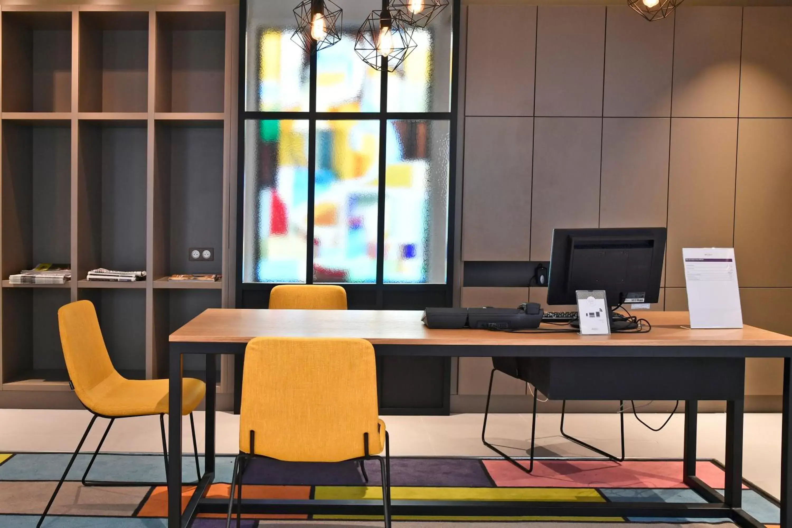 Lobby or reception in Mercure Paris Gare de l'Est Lobby or reception in Mercure Paris Gare de l'Est