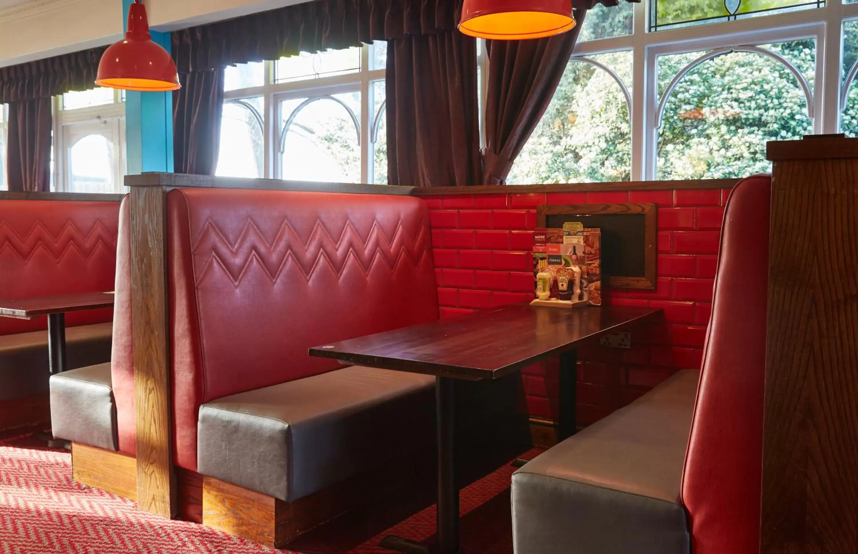 Seating Area in Charnwood Arms