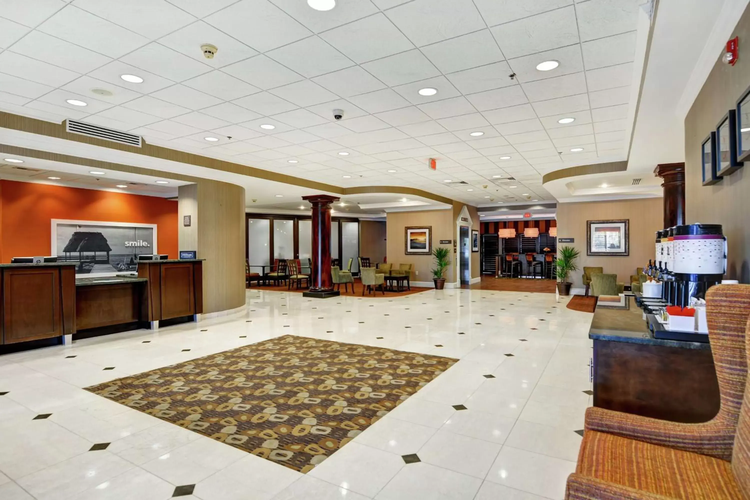 Lobby or reception, Lobby/Reception in Hampton Inn Charleston North